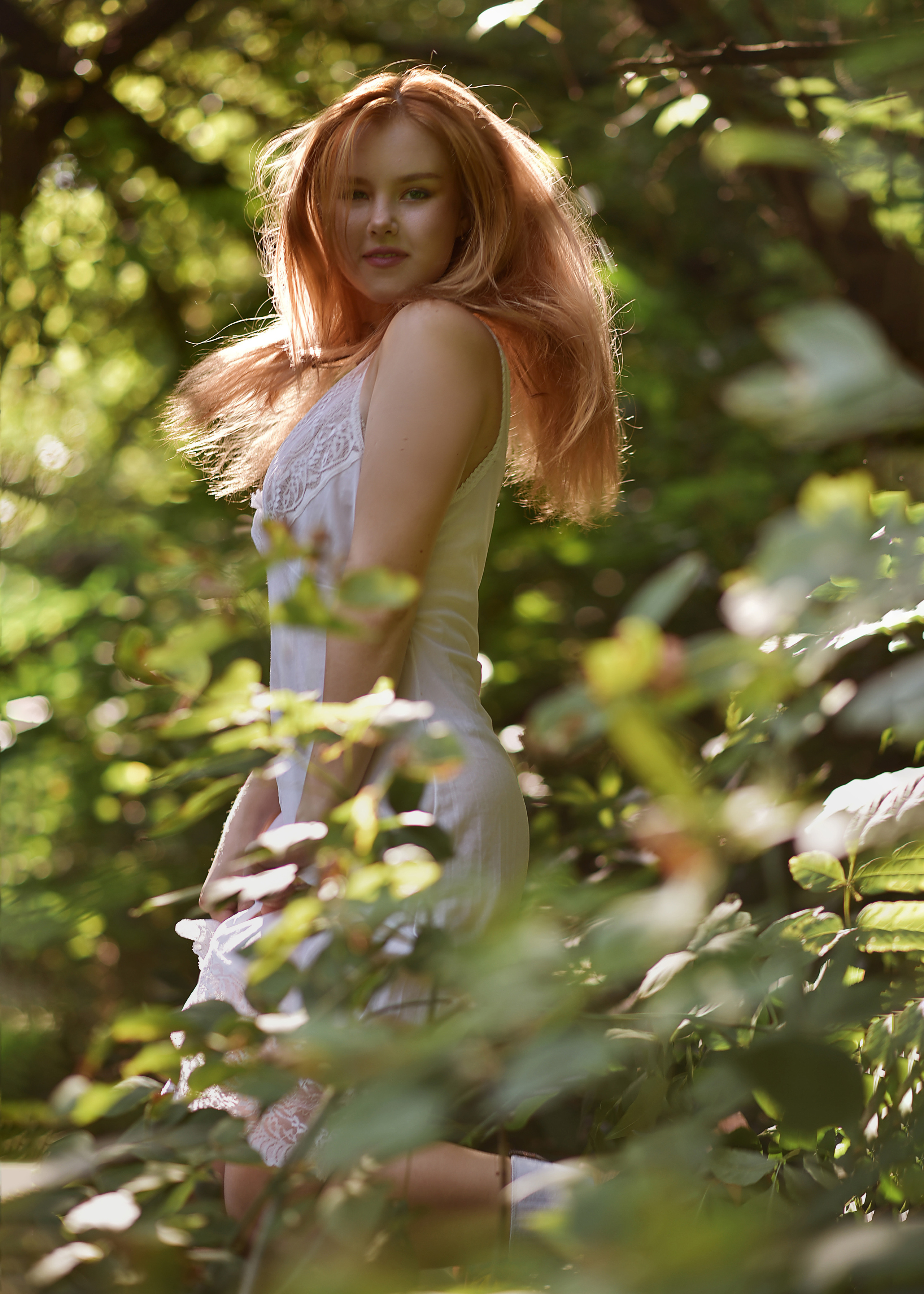 Лесная нимфа. Aile fotoğrafçısı Olga Aksyonova, Donetsk ve Antalya’da