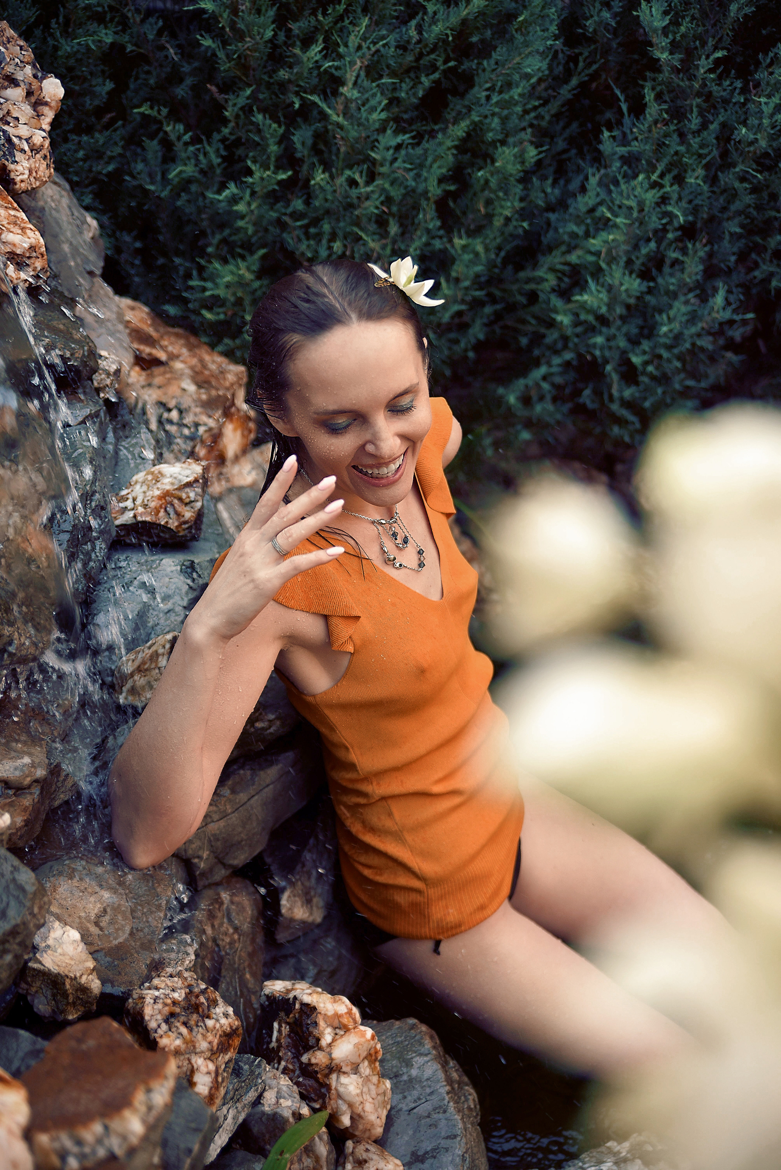 Мокрая фотосессия. Aile fotoğrafçısı Olga Aksyonova, Donetsk ve Antalya’da