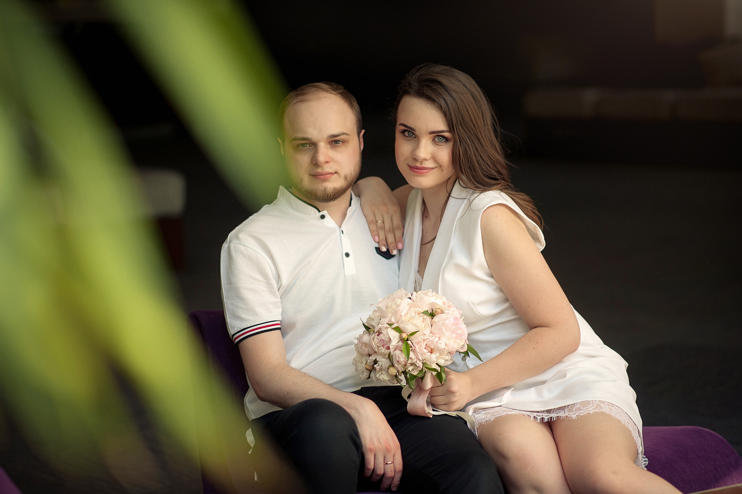 Свадебный портрет жениха и невесты — свадебный фотограф в Анталии