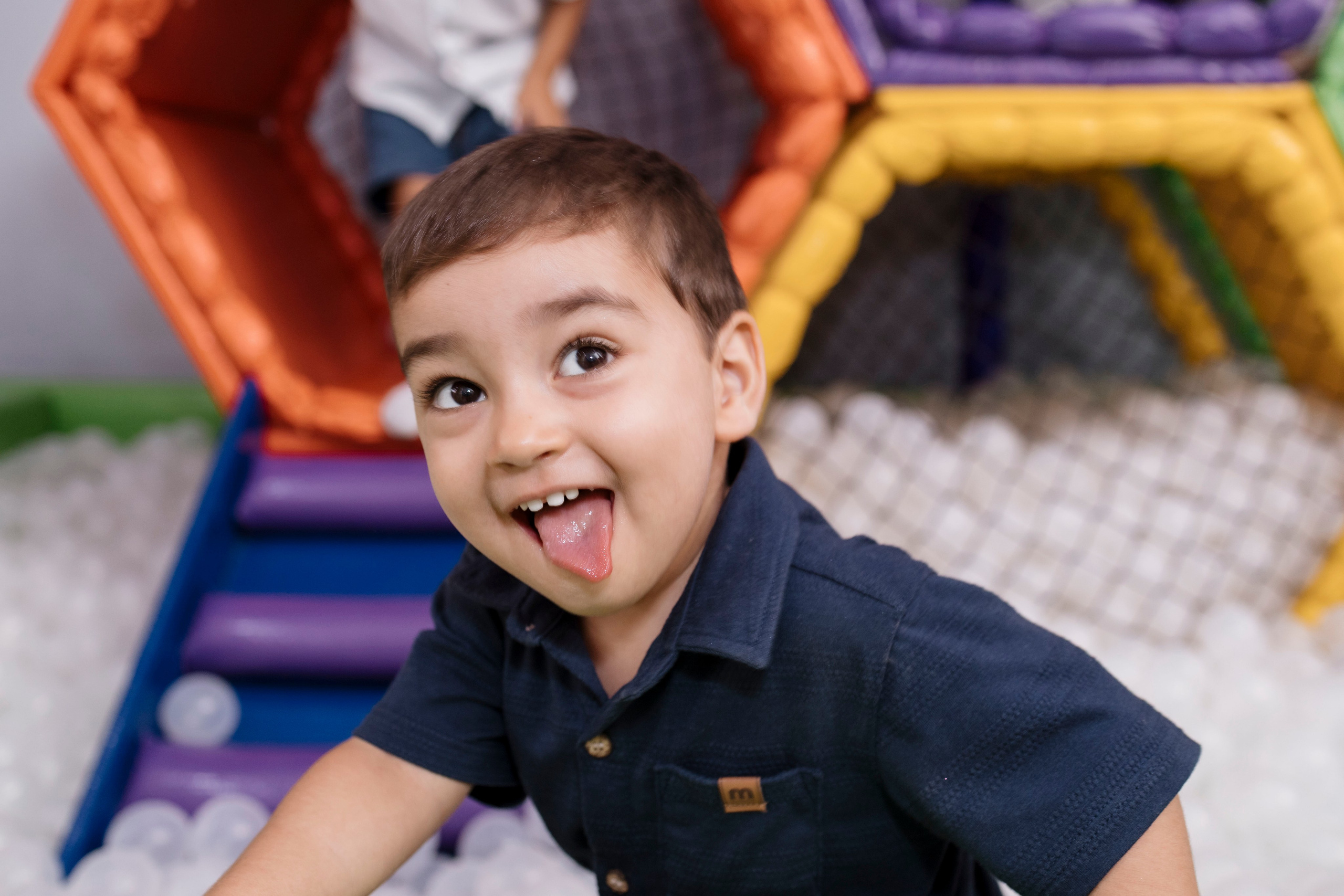 Registro espontâneo da infância na festa de 2 anos