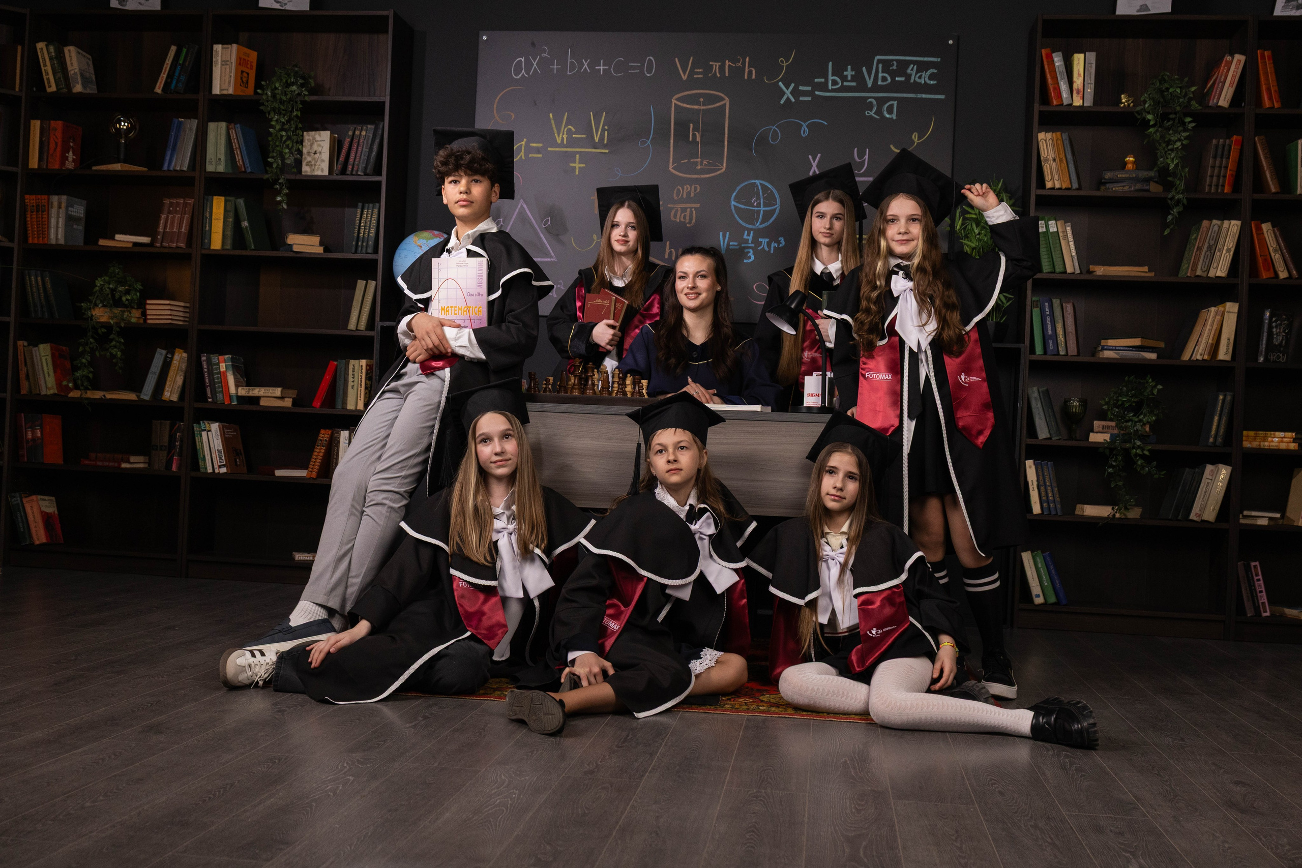 Фотосессия школьников выпускников. Семейный фотограф в Кишиневе, Молдова Врабий Ольга