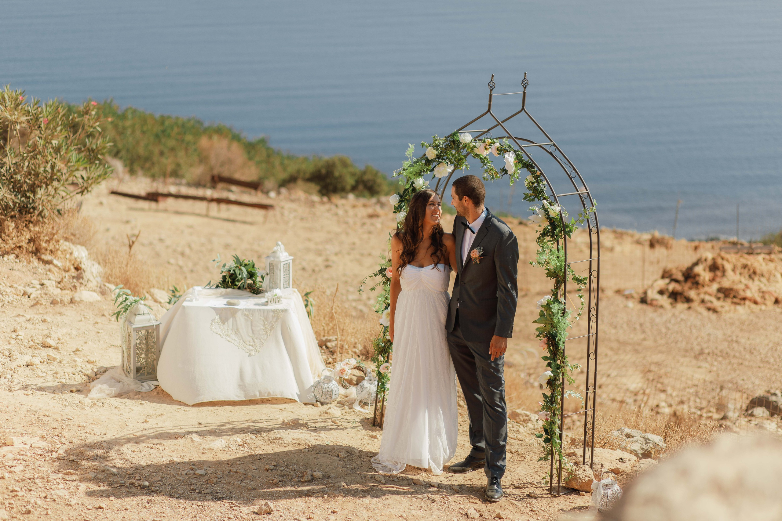 Marino & Steffi, Crete. Denny Savon — Photographer in Santorini | Weddings, Love Stories & Flying Dress