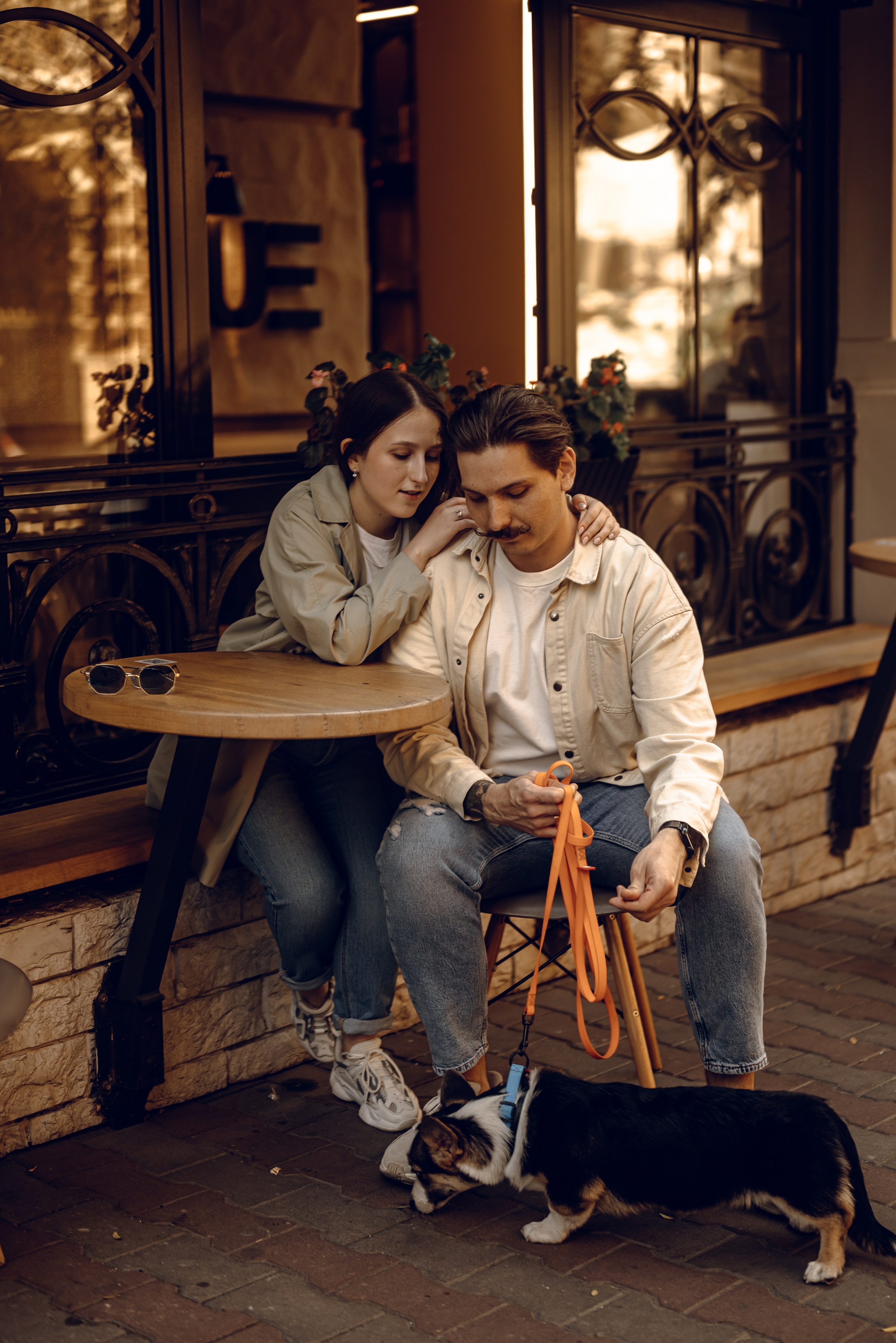 Анна, Назар и Морти. Фотограф Ирина Новикова