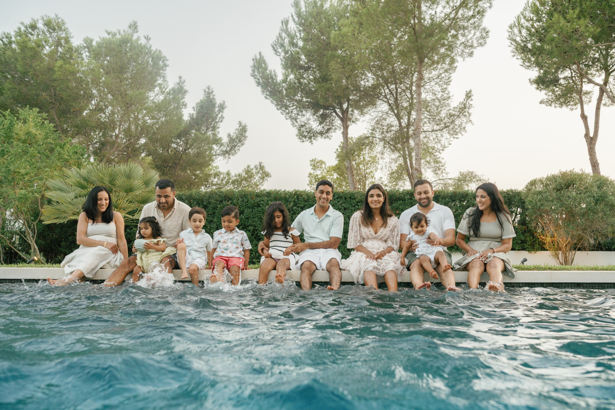 Indian Family Photoshoot in Mallorca. Photographer in Mallorca
