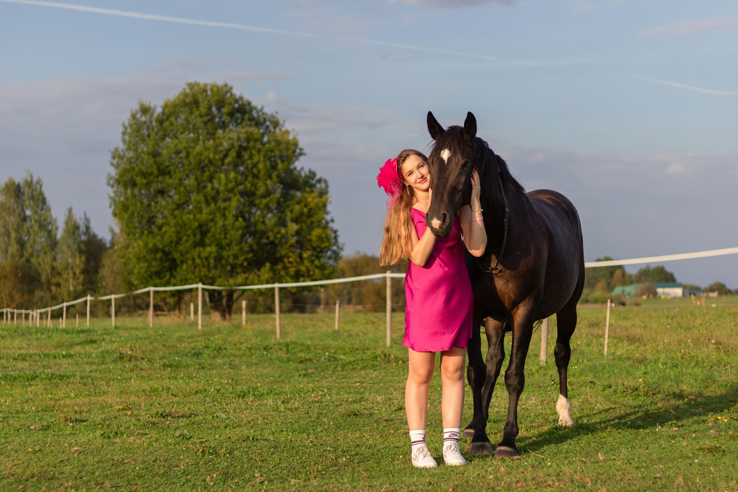 Сабина и верный друг Прайд