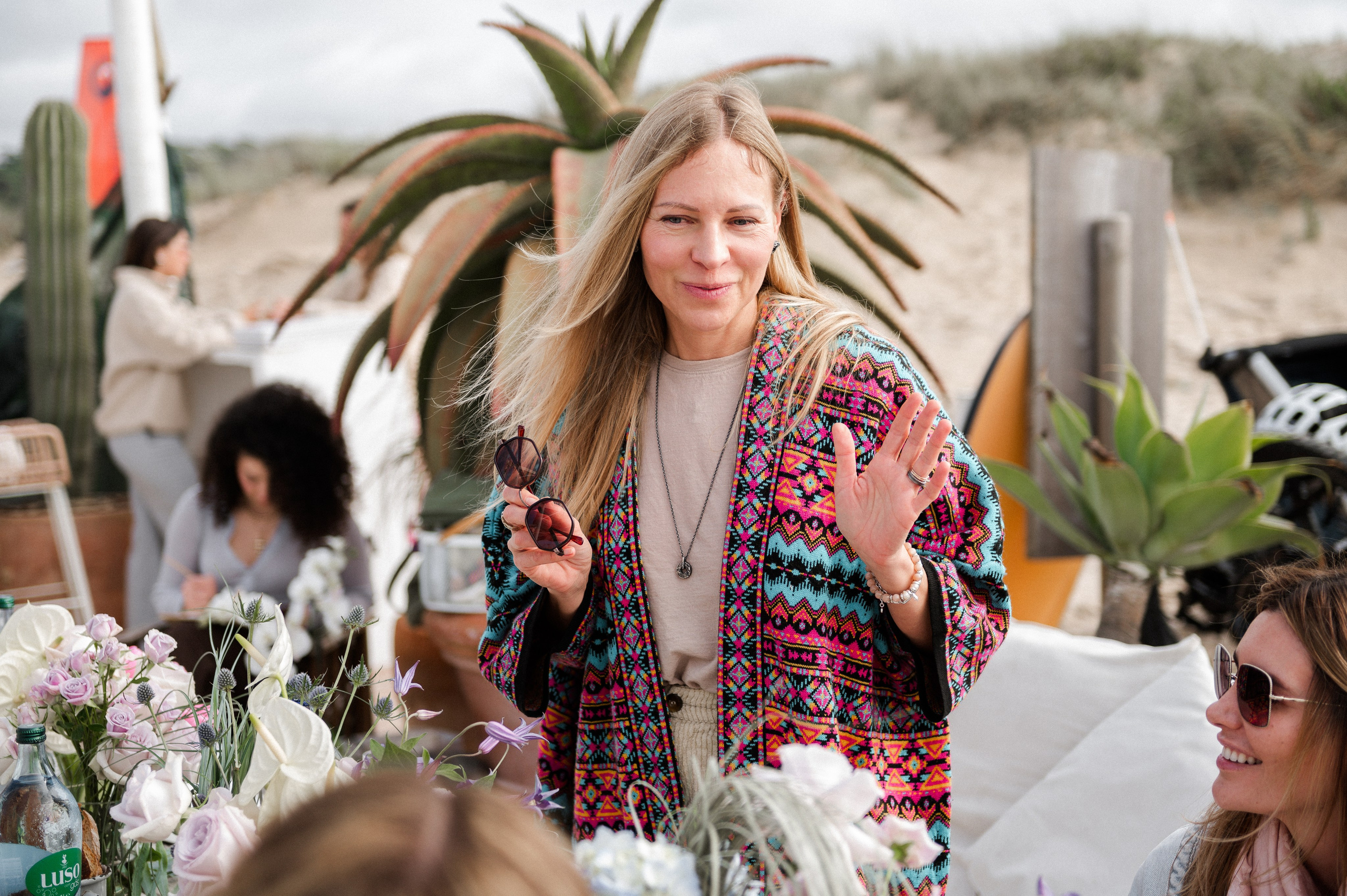 Evento na praia. Sua fotógrafa em Lisboa — Anna Belova