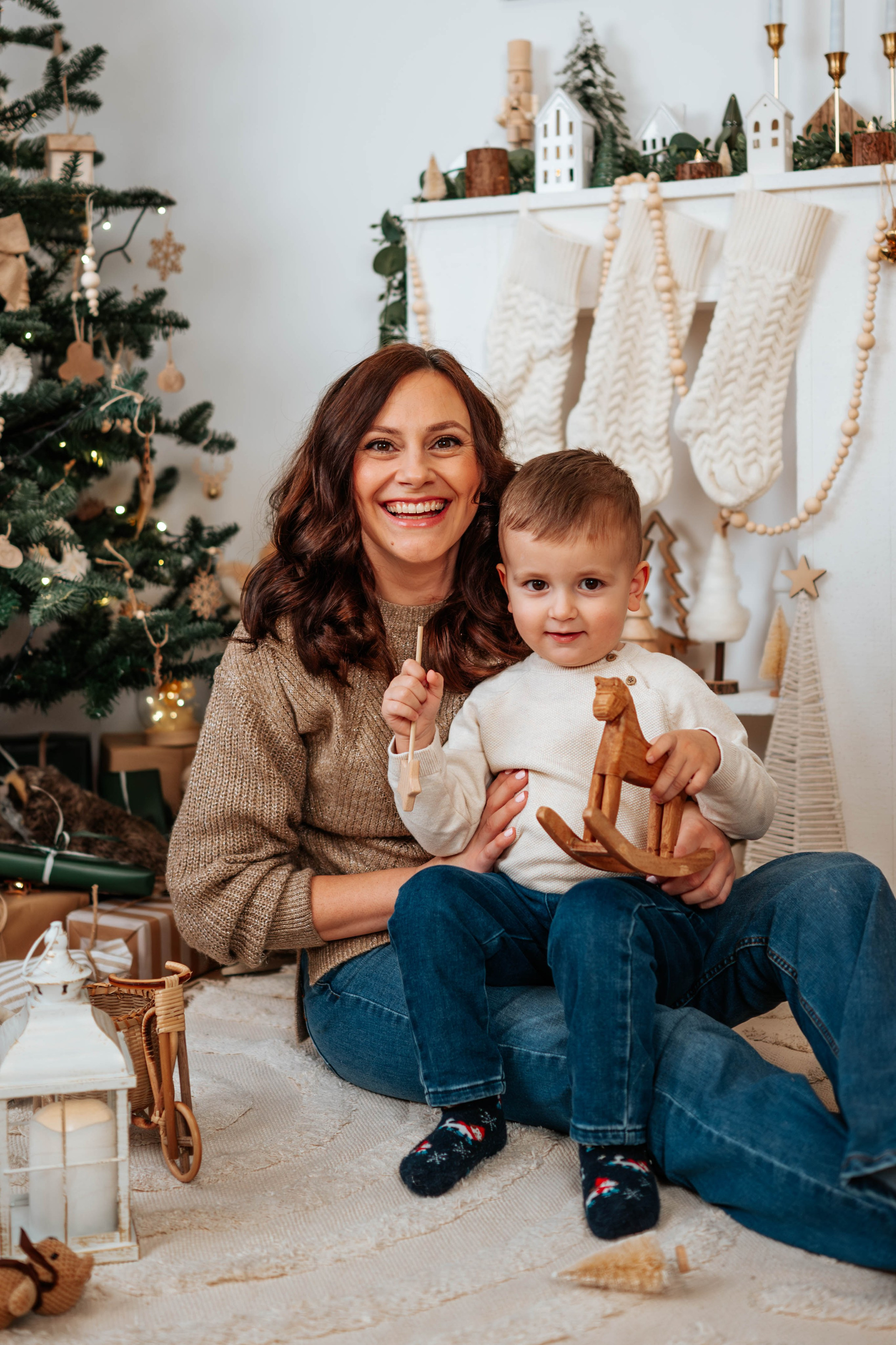 Miloševići - novogodišnje fotografisanje. Dečiji i porodični fotograf