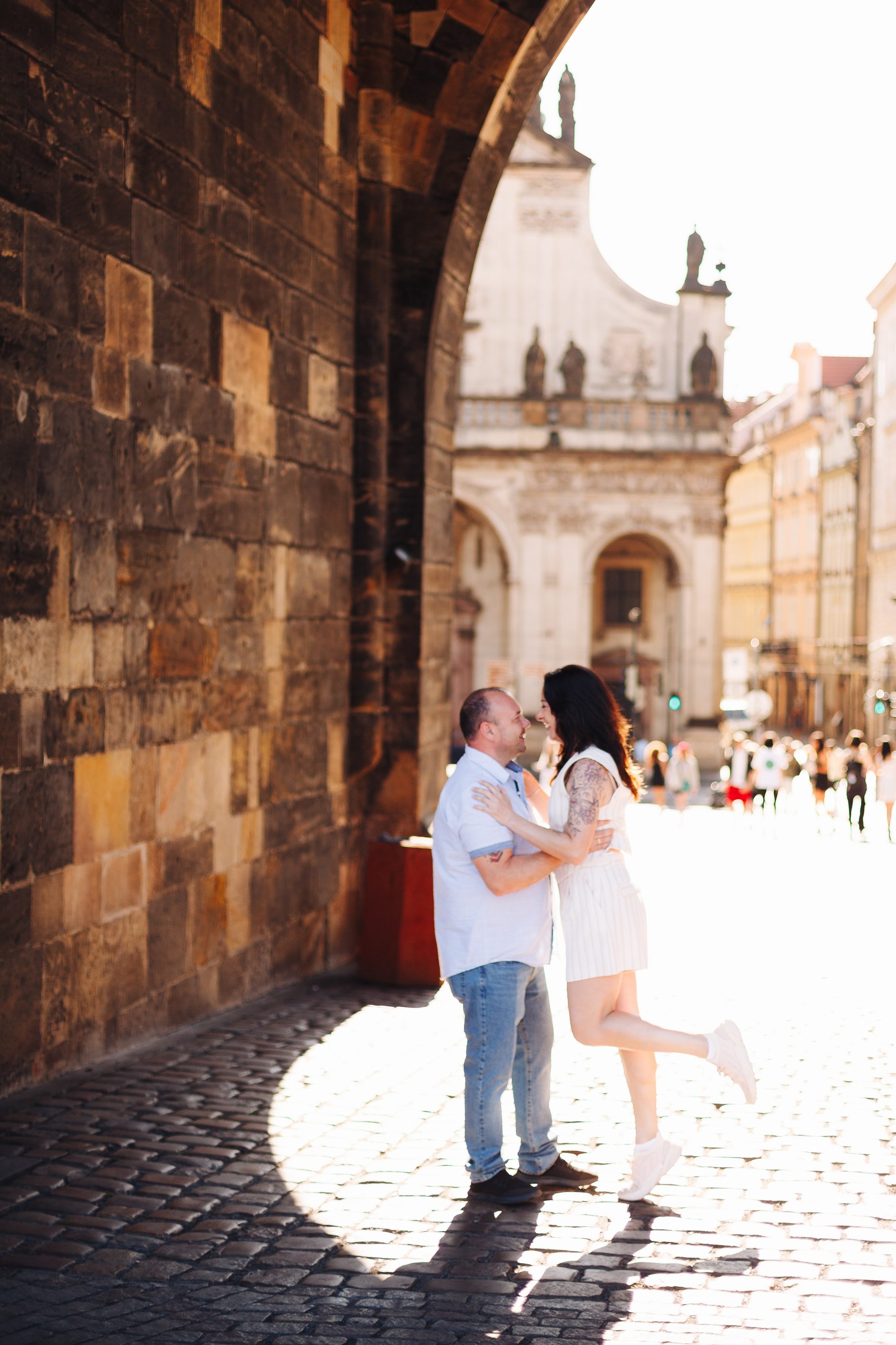 Alina, Alexey, Valeria & Nikol. Photographer in Prague for tourists