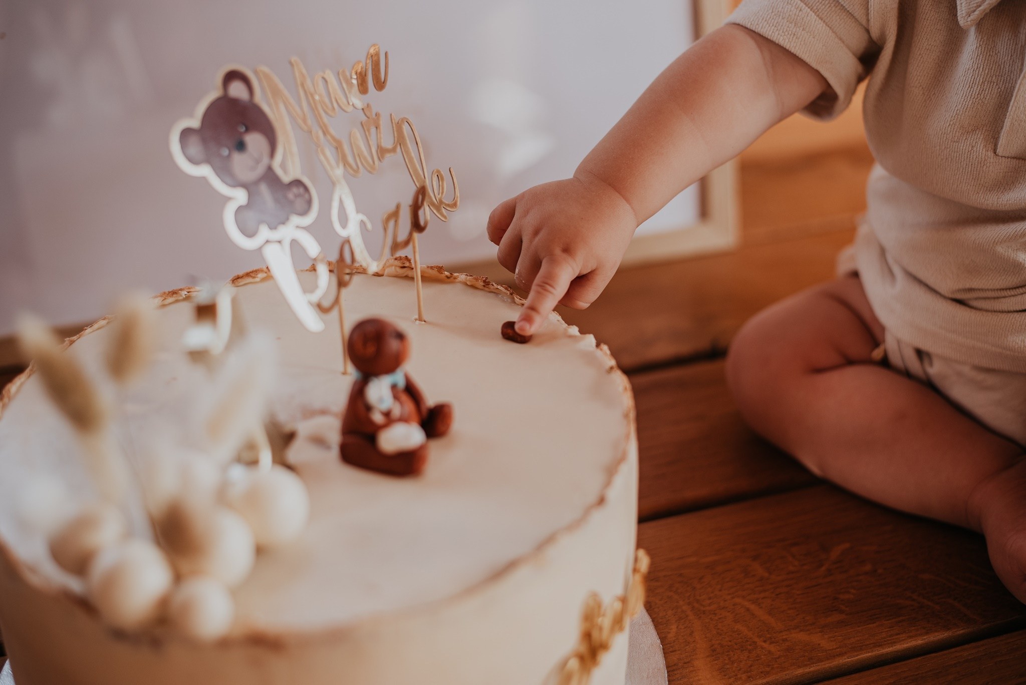 Roczek Stasia. Dominika Strachacka Fotografia | Fotograf ślubny i rodzinny Opole Lubelskie Lublin