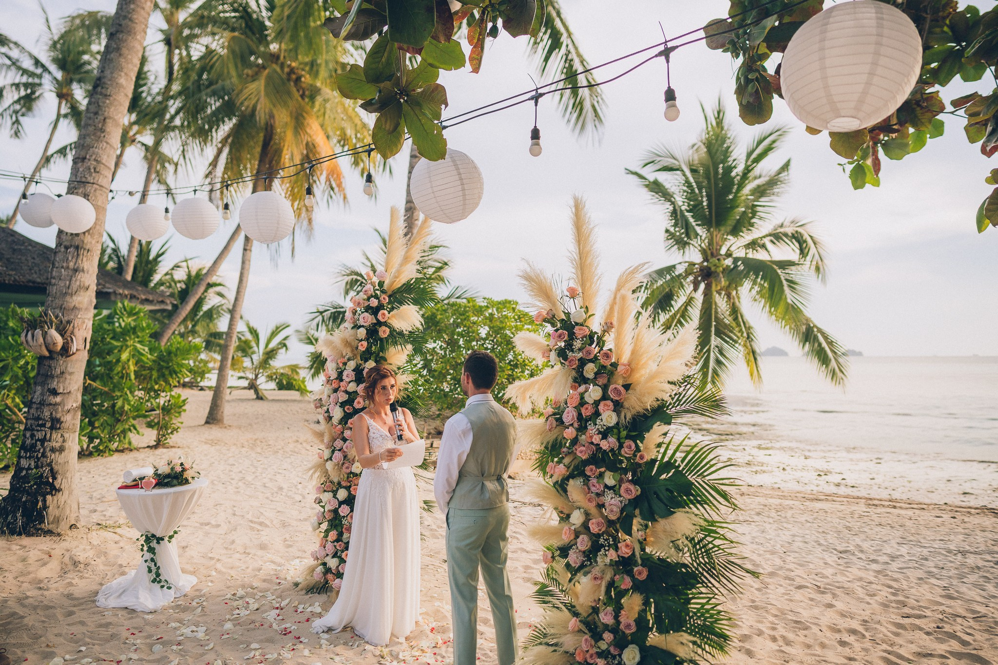 Chloe and Jimmy. Wedding on Koh Samui, Thailand