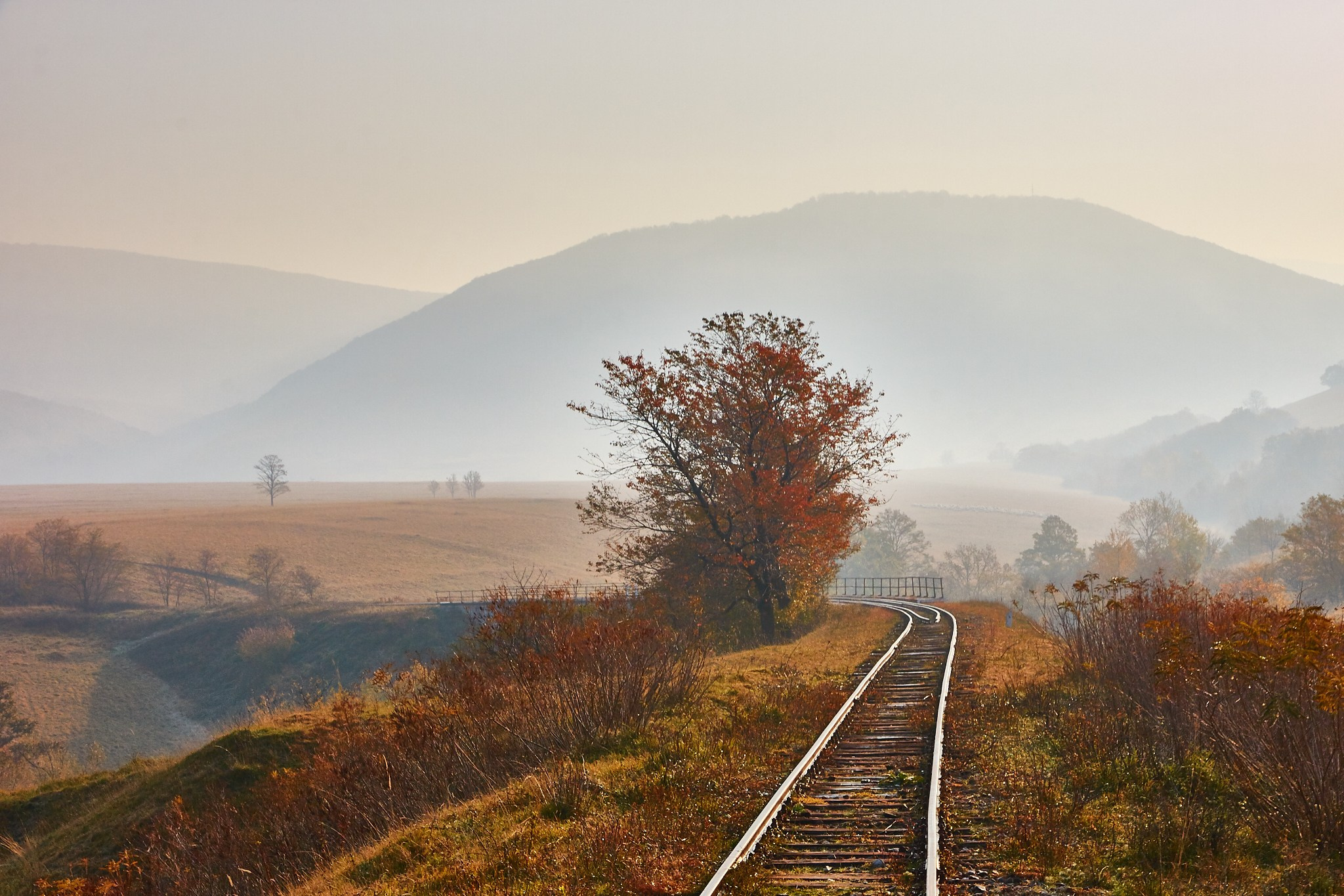 Toamna pe calea ferată Oravița-Anina, jud. Caraș-Severin. Pagina principală