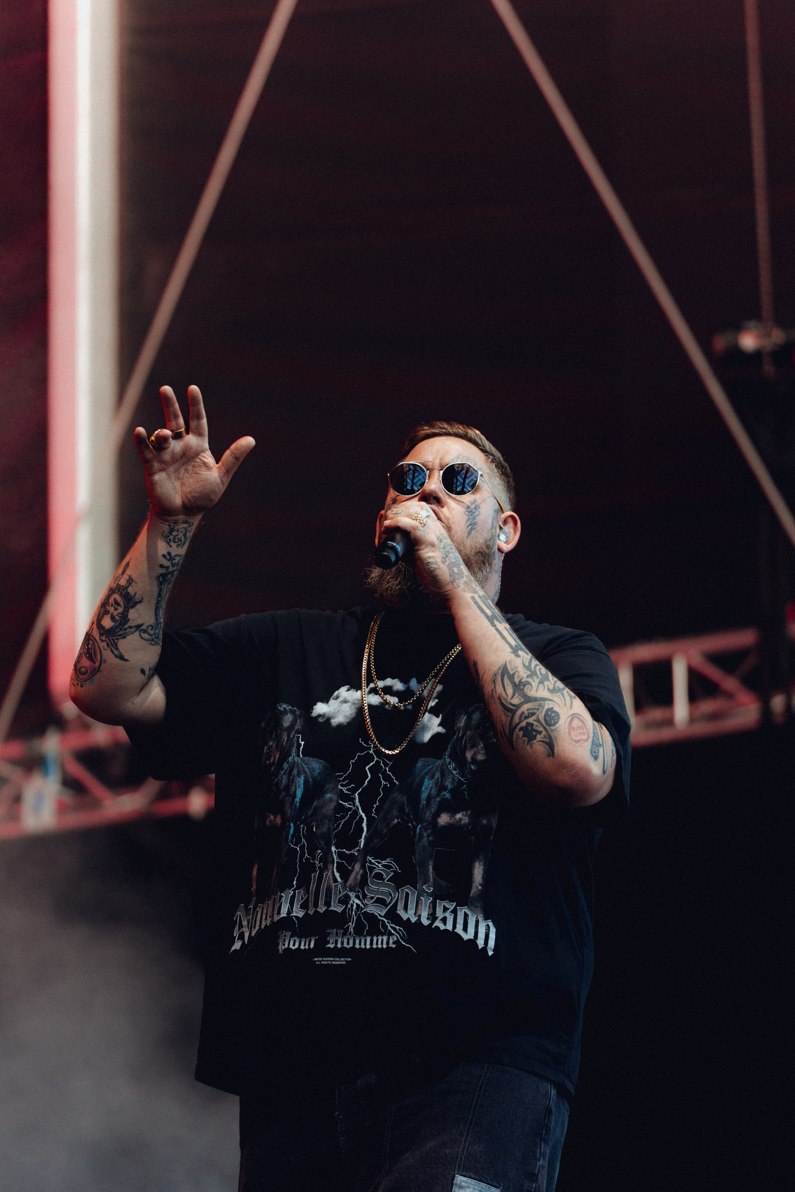 Rag’n'Bone Man. Metronome Fest. Concert and portrait photographer in Prague