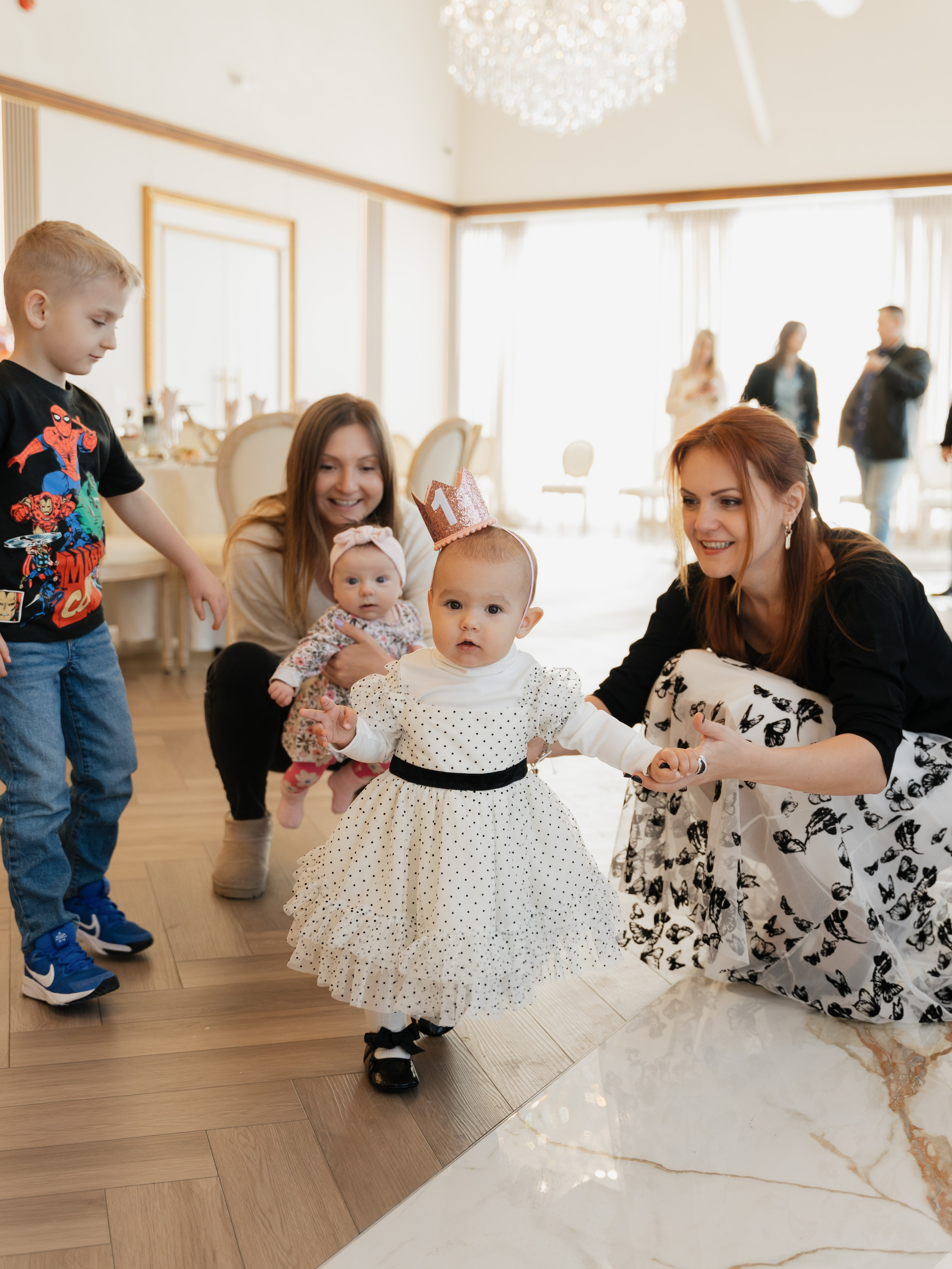 First birthday photoshoot Emily