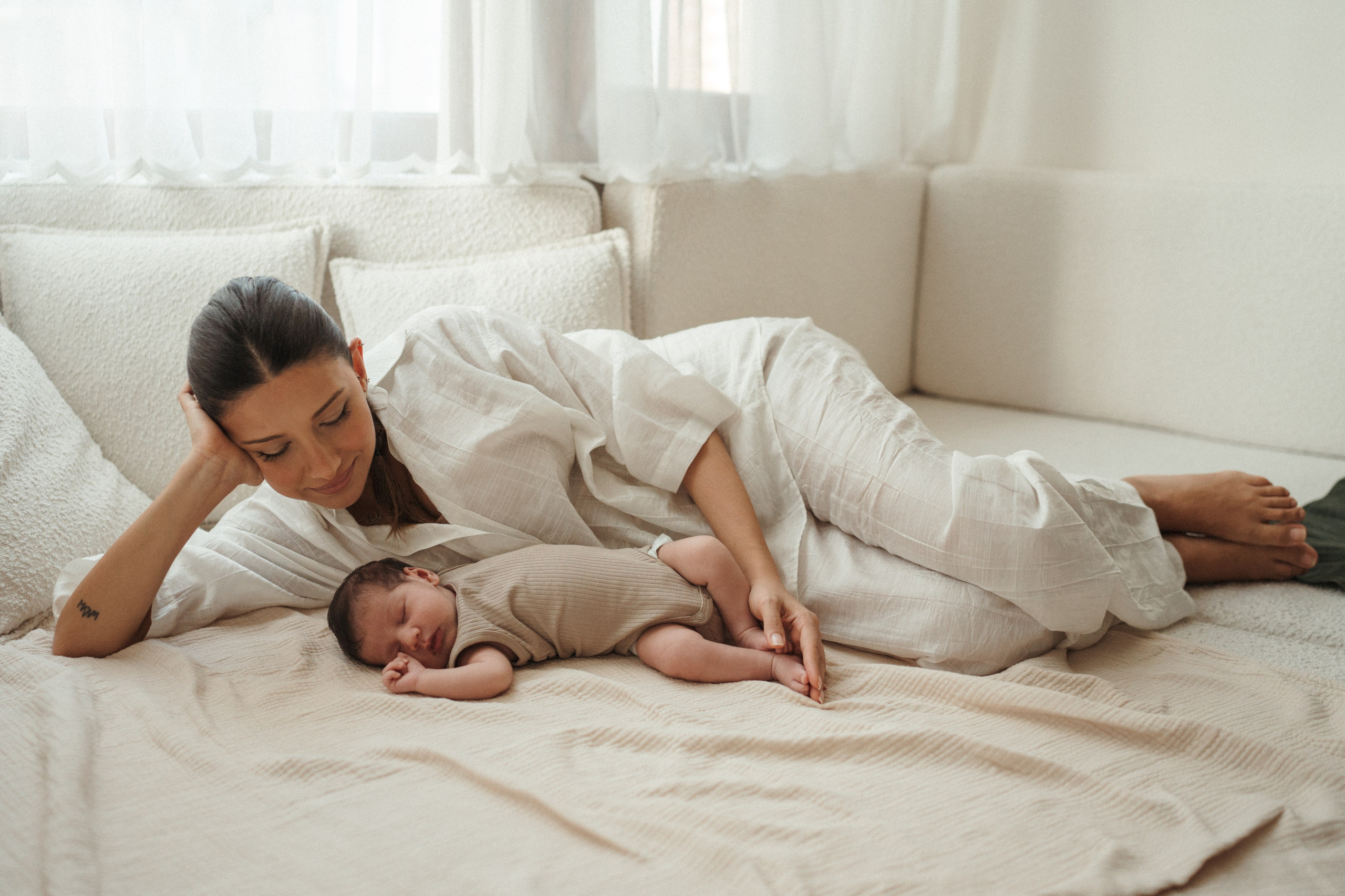 Welcome to the world Selma. Family photographer in Saudi Arabia