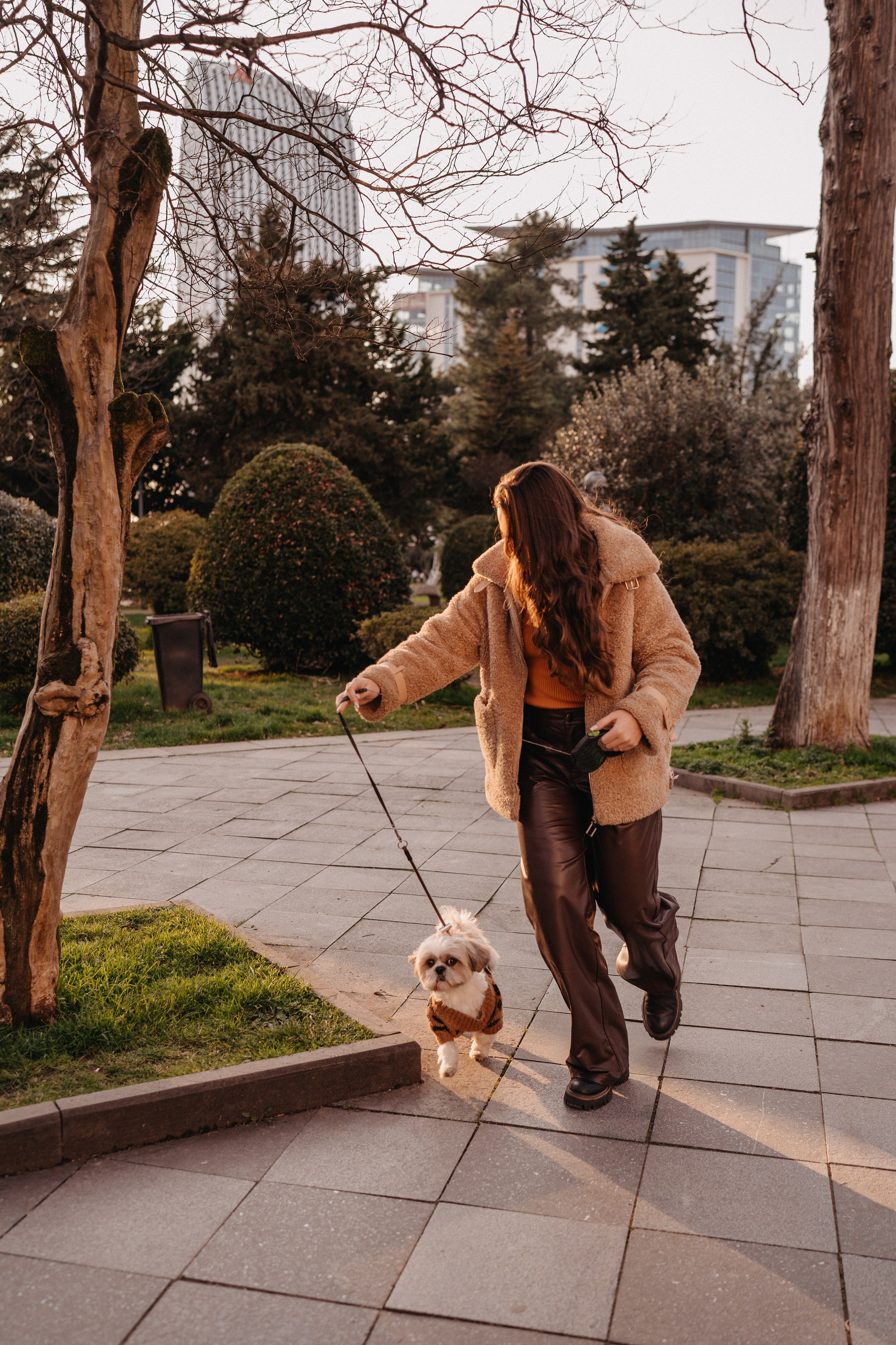 Фотосессия с собакой в Батуми. Портретный и свадебный фотограф в Батуми Валерия Азаренко