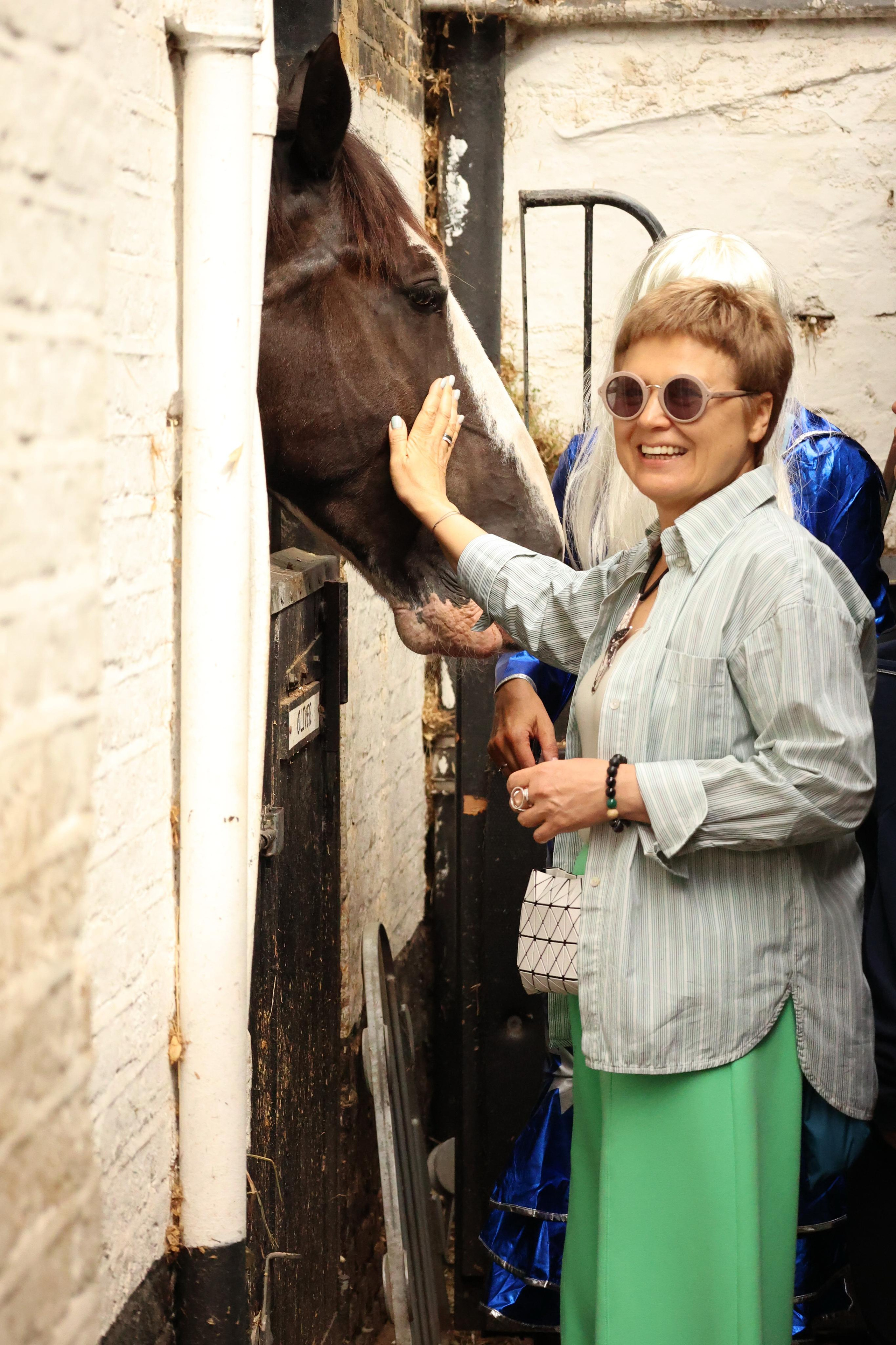 Charity ride Anna. Couples and portraits photographer Wimbledon London