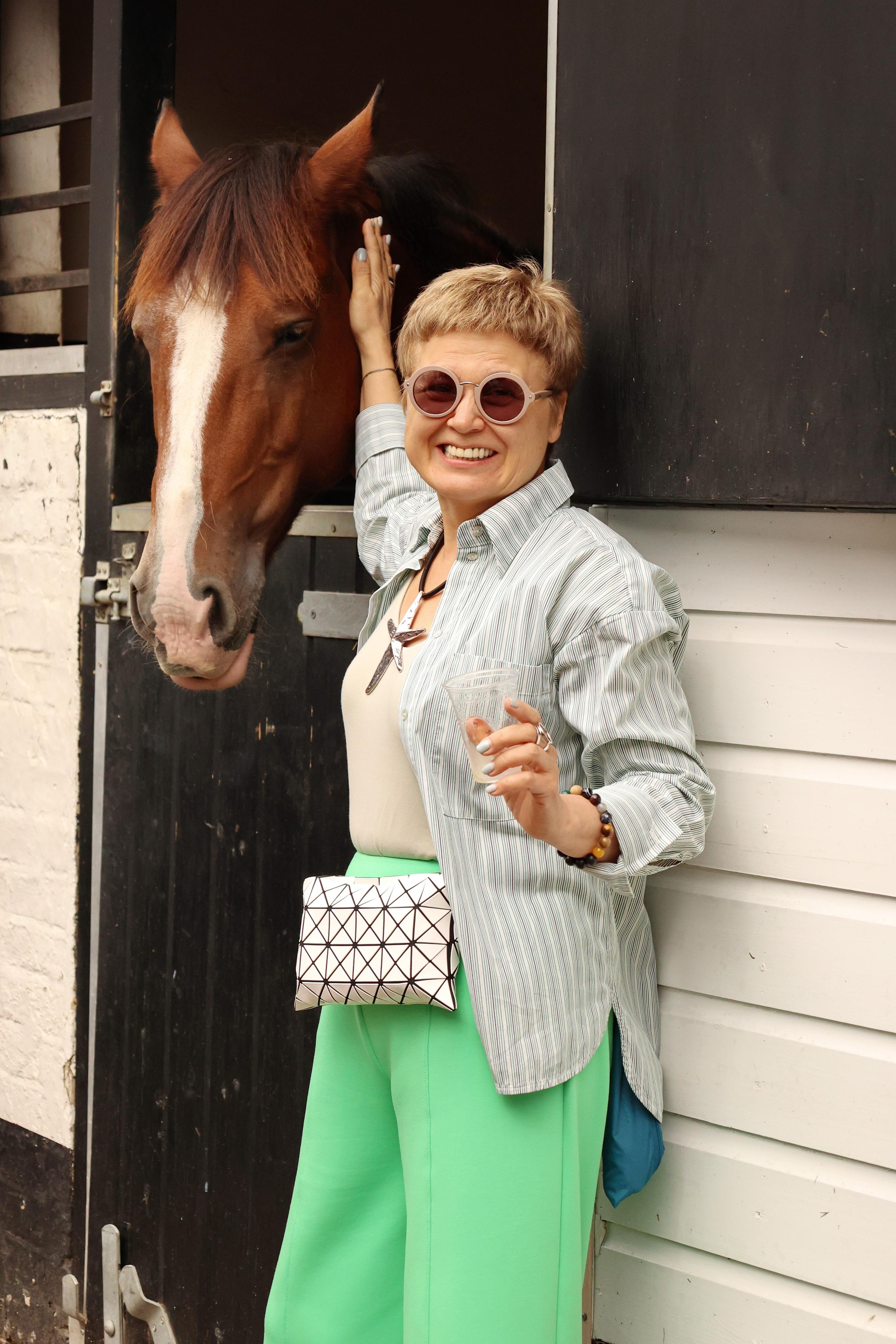 Charity ride Anna. Couples and portraits photographer Wimbledon London