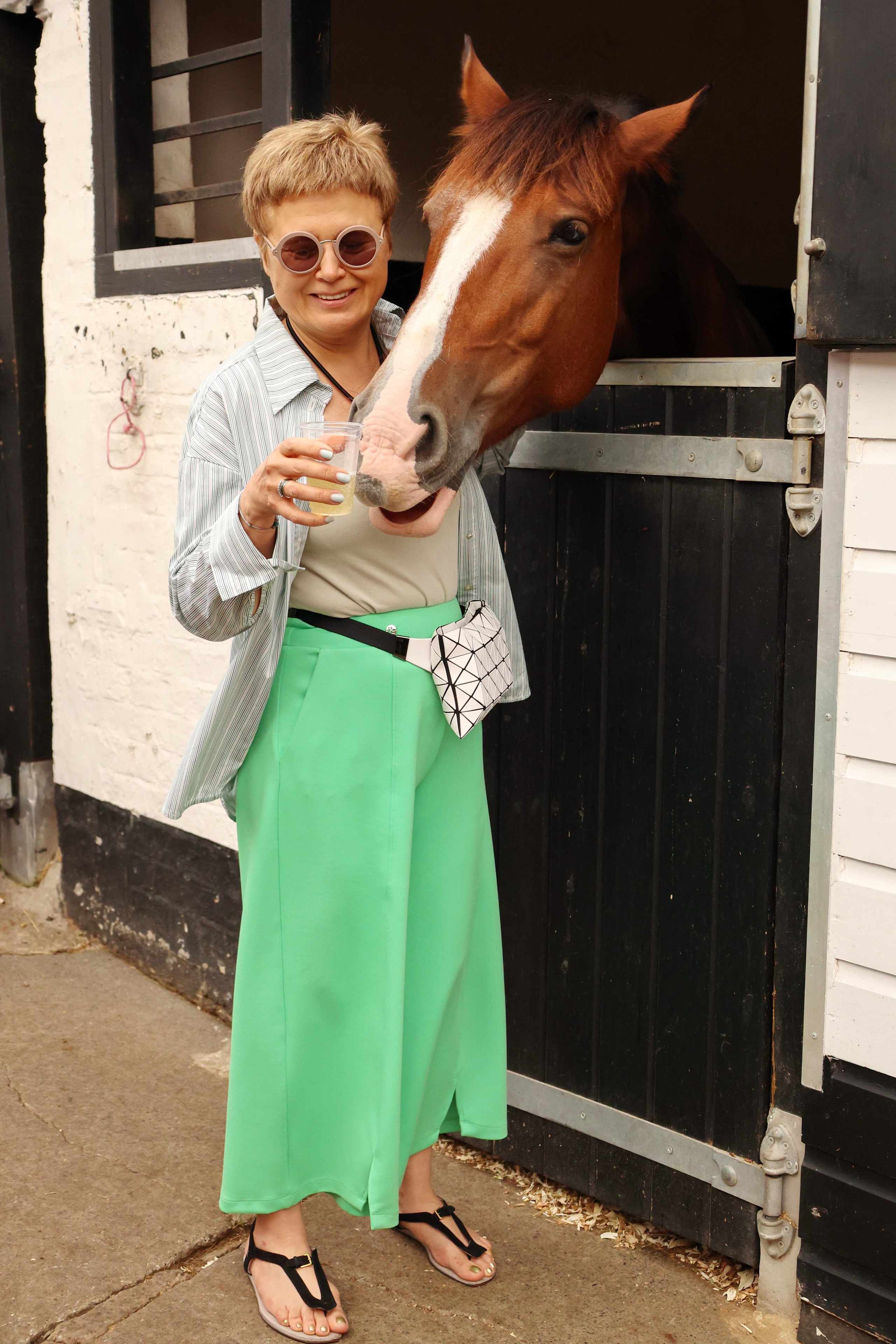 Charity ride Anna. Couples and portraits photographer Wimbledon London