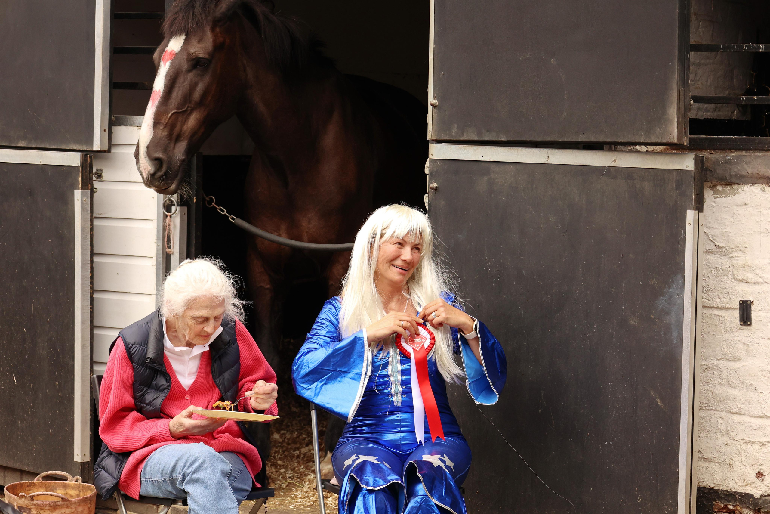 Charity ride Anna. Couples and portraits photographer Wimbledon London