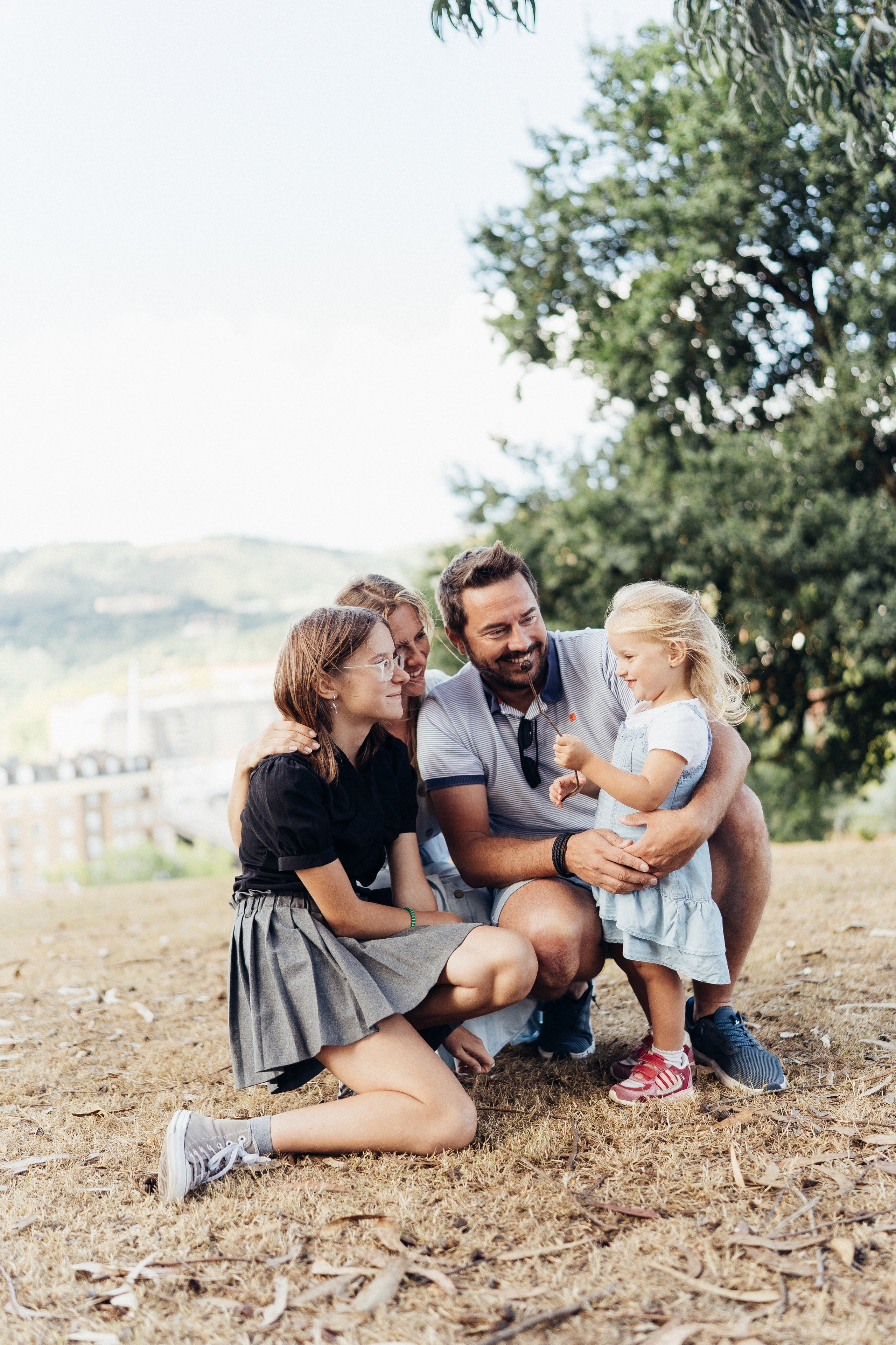 Маша, Максим, Эвелина, Эмилия. Family photographer in Oviedo — Yana Razina