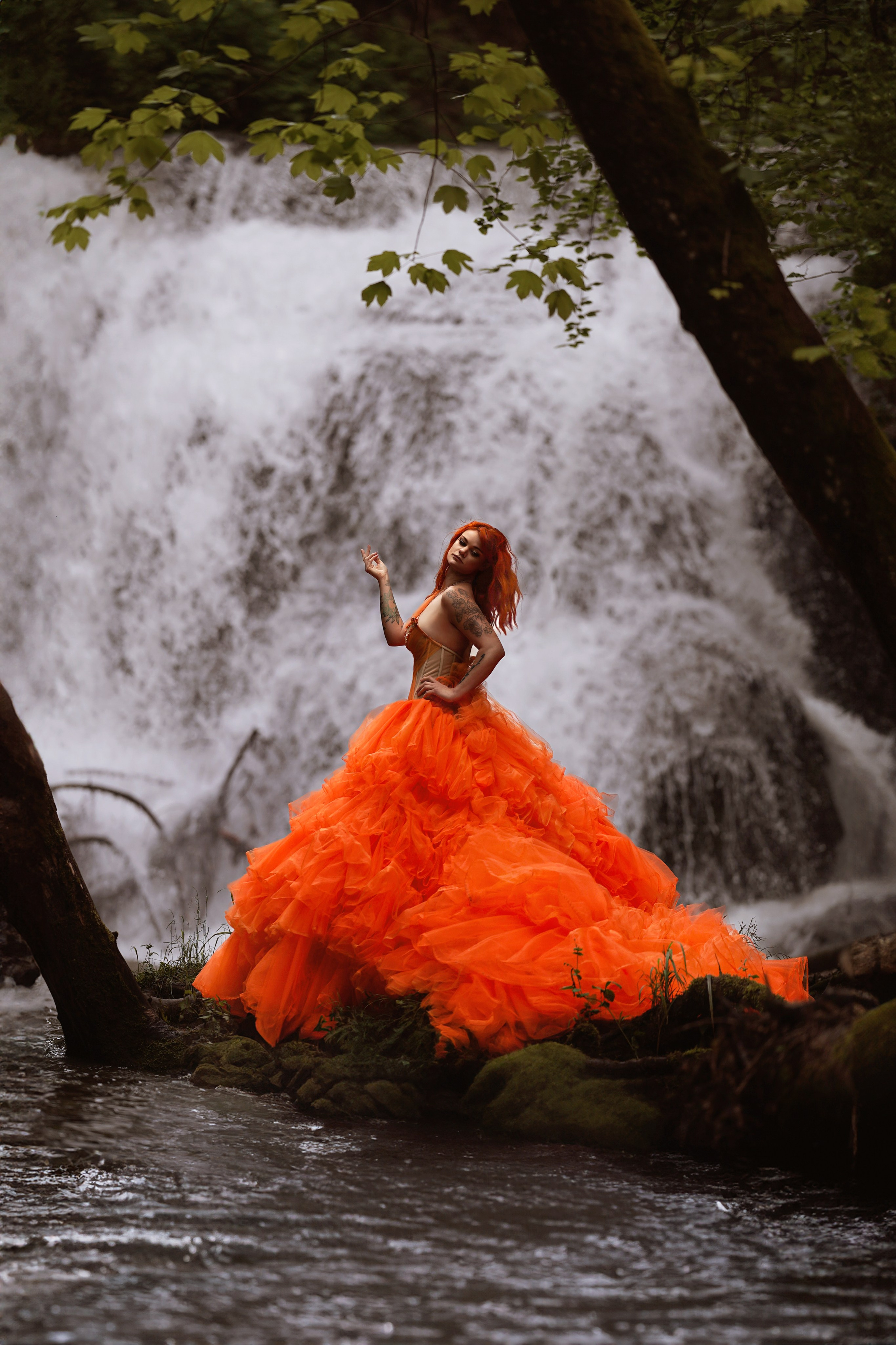 Frauenporträts in Designerkleider. Elena Fotografie aus Rottenburg am Neckar