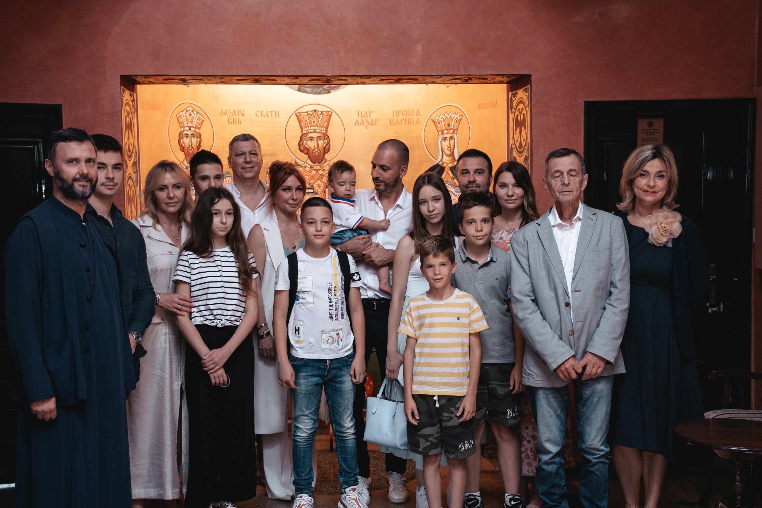 Lazar, krštenje i rođendan. BambinaaPhotography