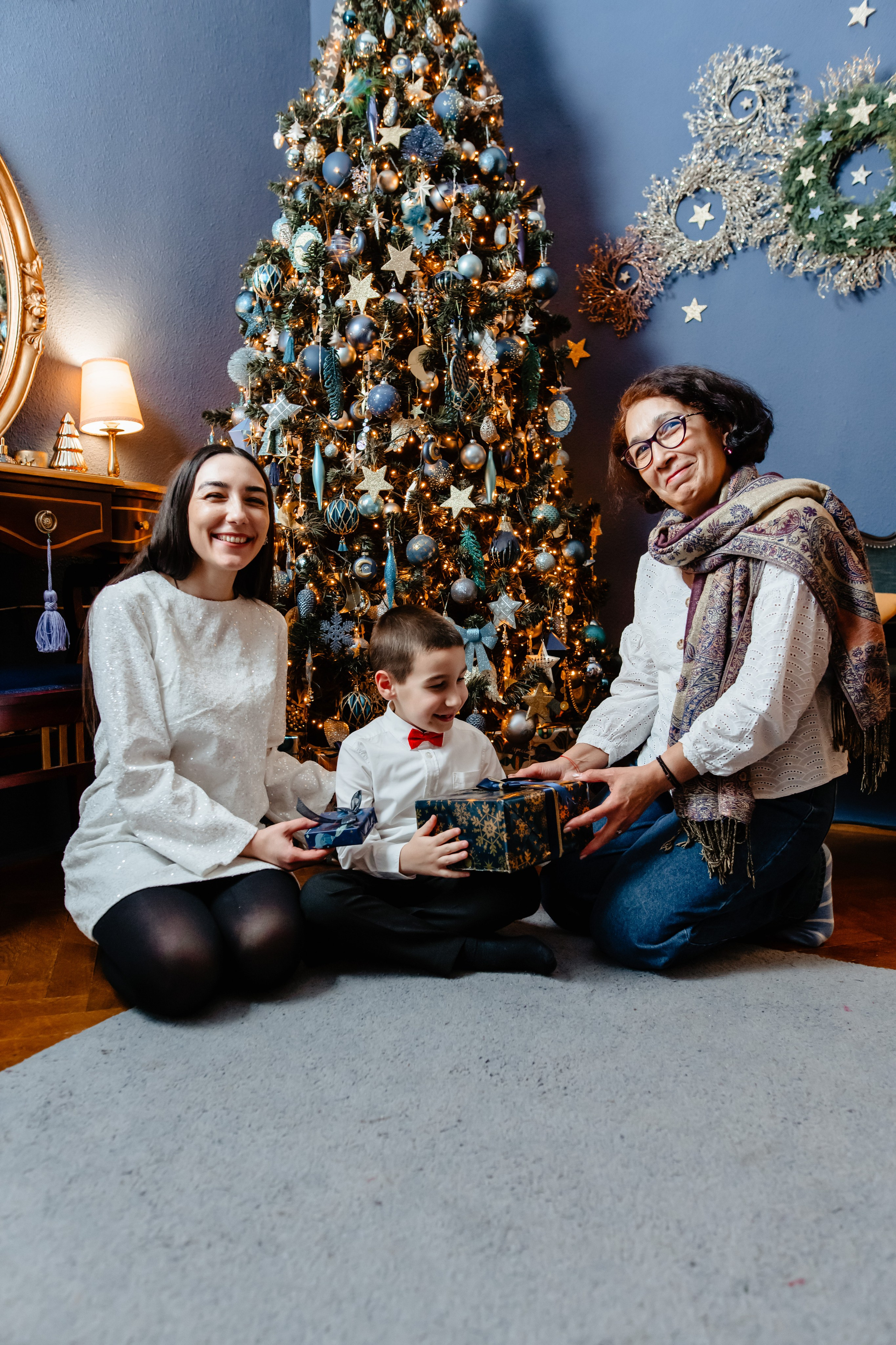 Sedinta Craciun Georgiana Baltaretu si fam. Ana Maria Dragan Fotograf Evenimente