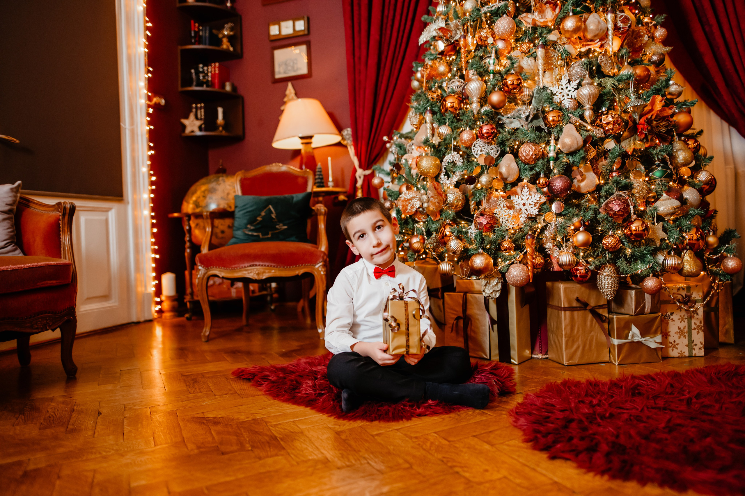 Sedinta Craciun Georgiana Baltaretu si fam. Ana Maria Dragan Fotograf Evenimente