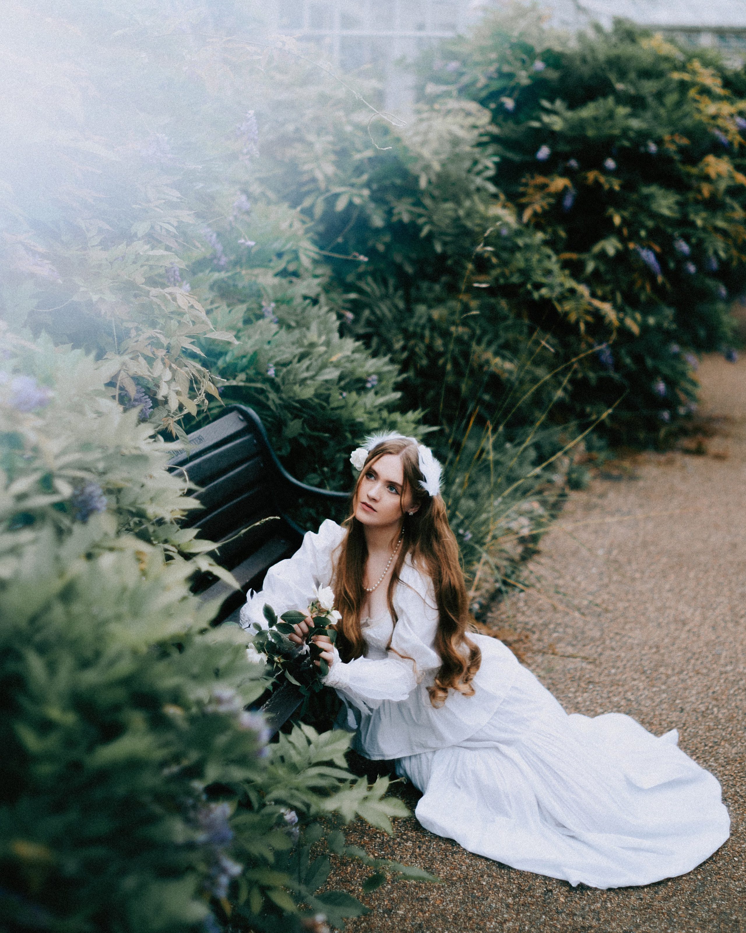 Swan Princess Portrait Photoshoot in London. Moth & Moss Photography