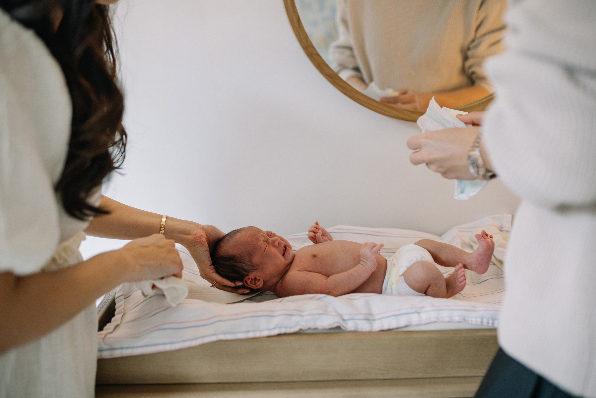 Newborn Home Photo Session. Maternity, newborn photographer in the Bay Area|Iryna Rakivnenko