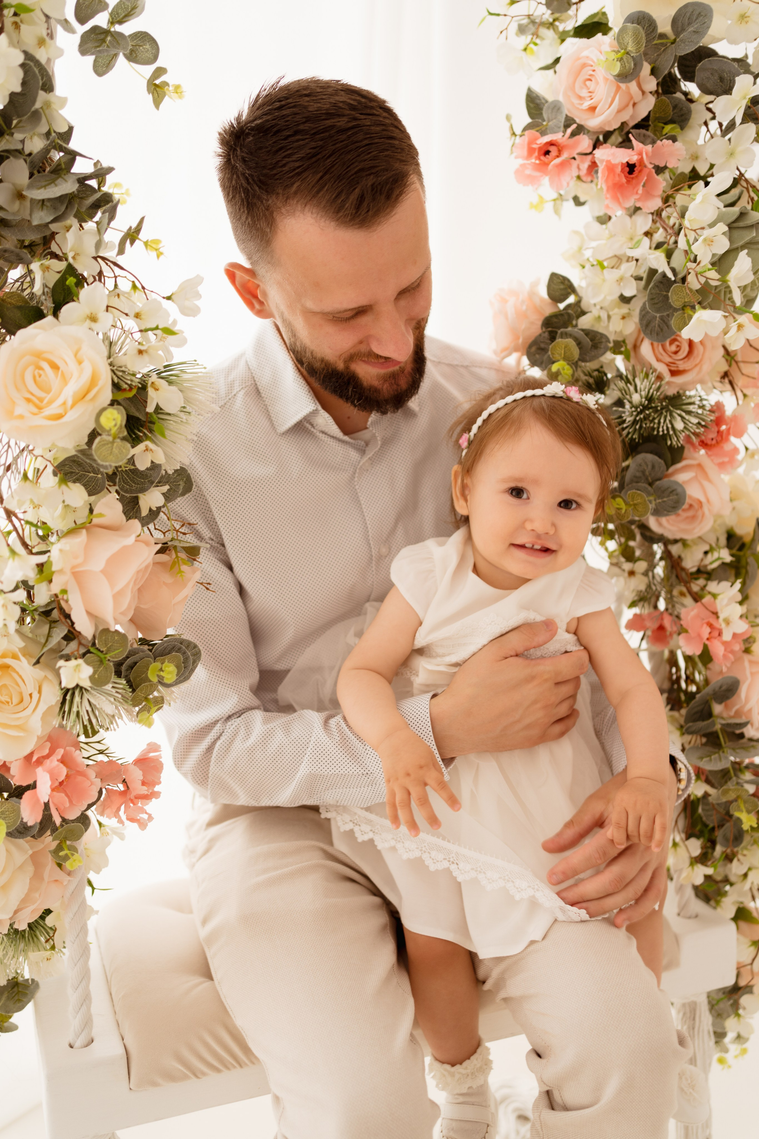 Chrzest Święty Natalii. Fotograf Łódź - sesja ciążowa, noworodkowa, dziecięca. Studio w Łodzi