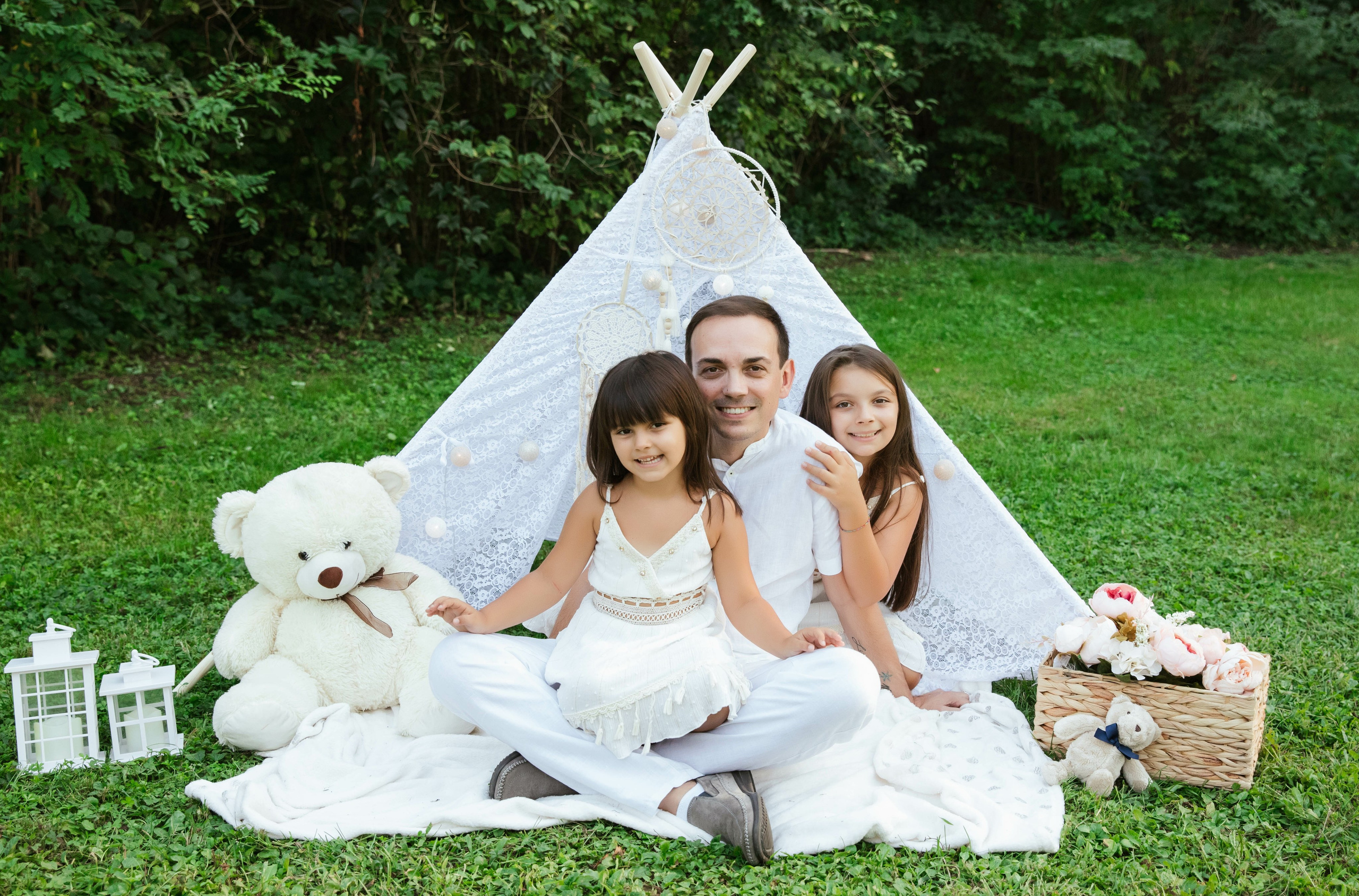 Jennifer e la sua bellissima famiglia. Luci e Capricci Photography