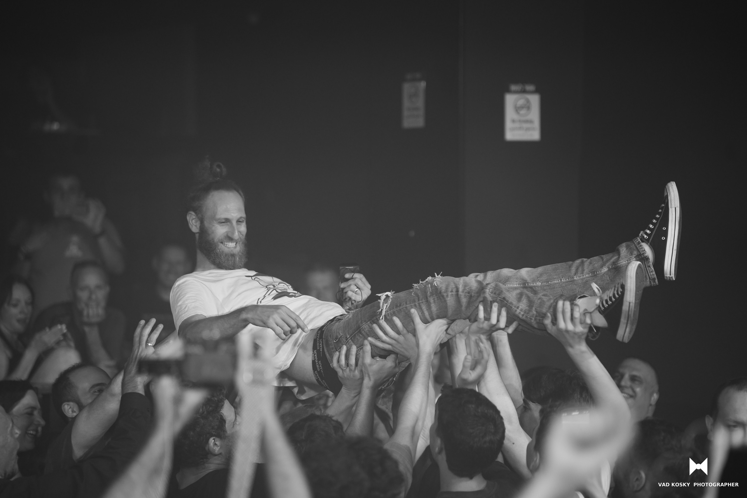 Roy Star & Group — Nirvana tribut TLV Grey club. Vad Kosky Photographer