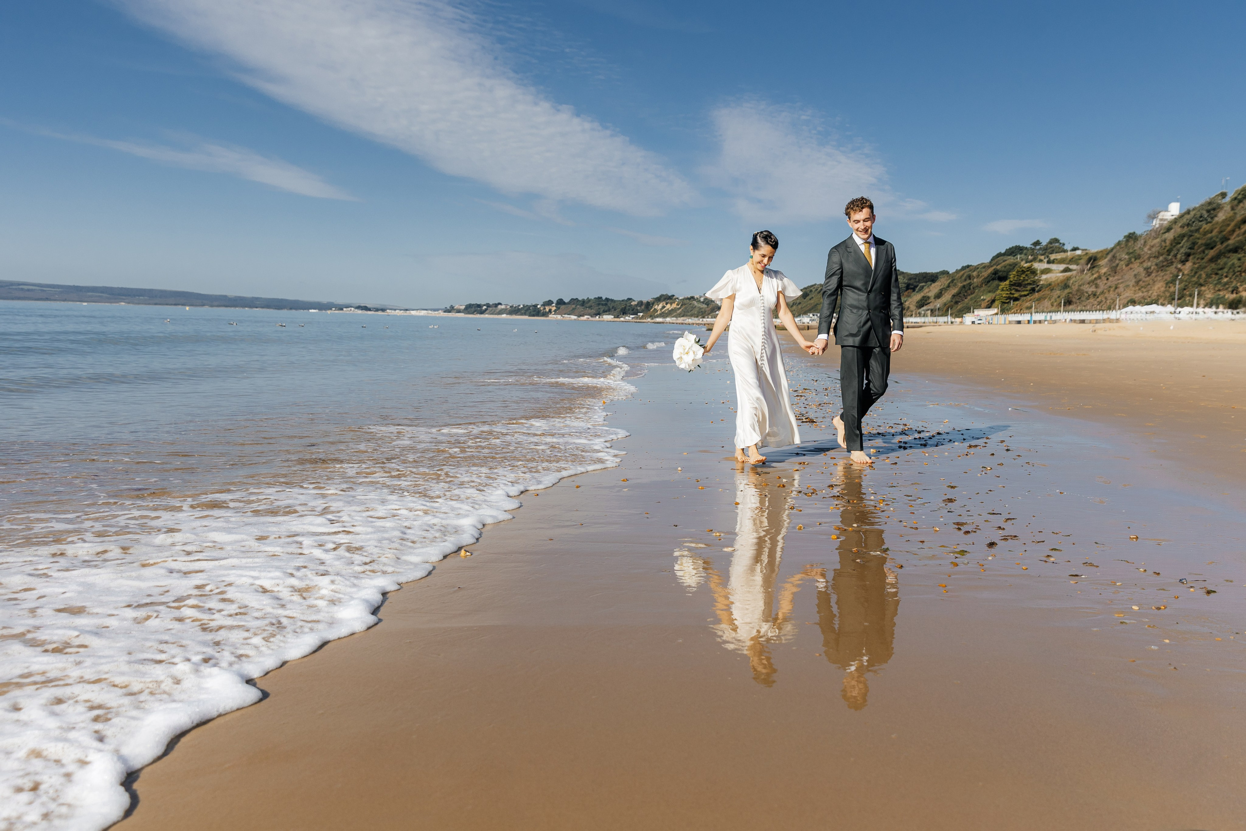 Alejandra & Jason. Bournemouth Highcliff Marriott Hotel. Timeless Wedding & Events Photography. Based in London, working across Europe