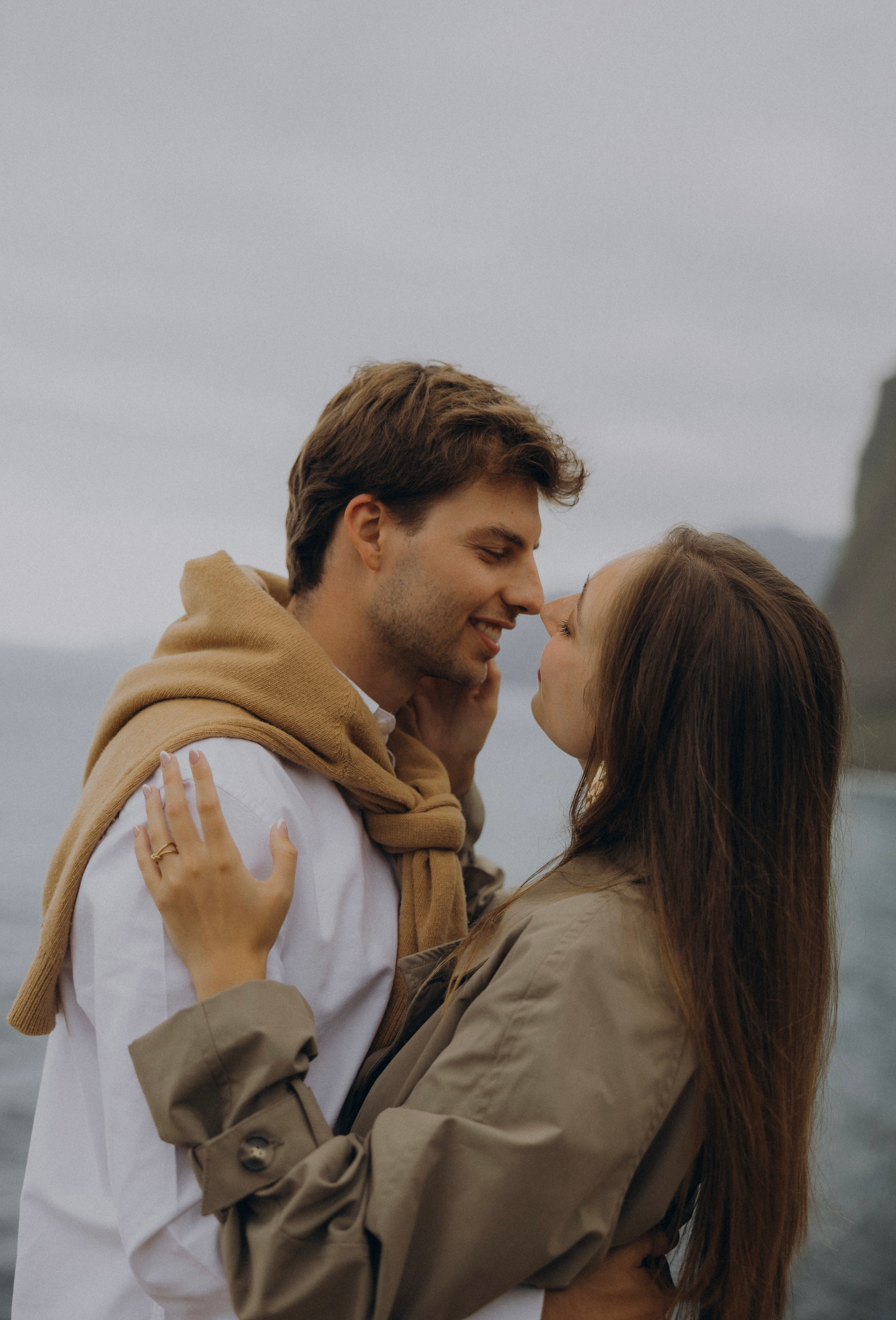 Cinematic proposal on the edge of Madeira cliffs with ocean views.