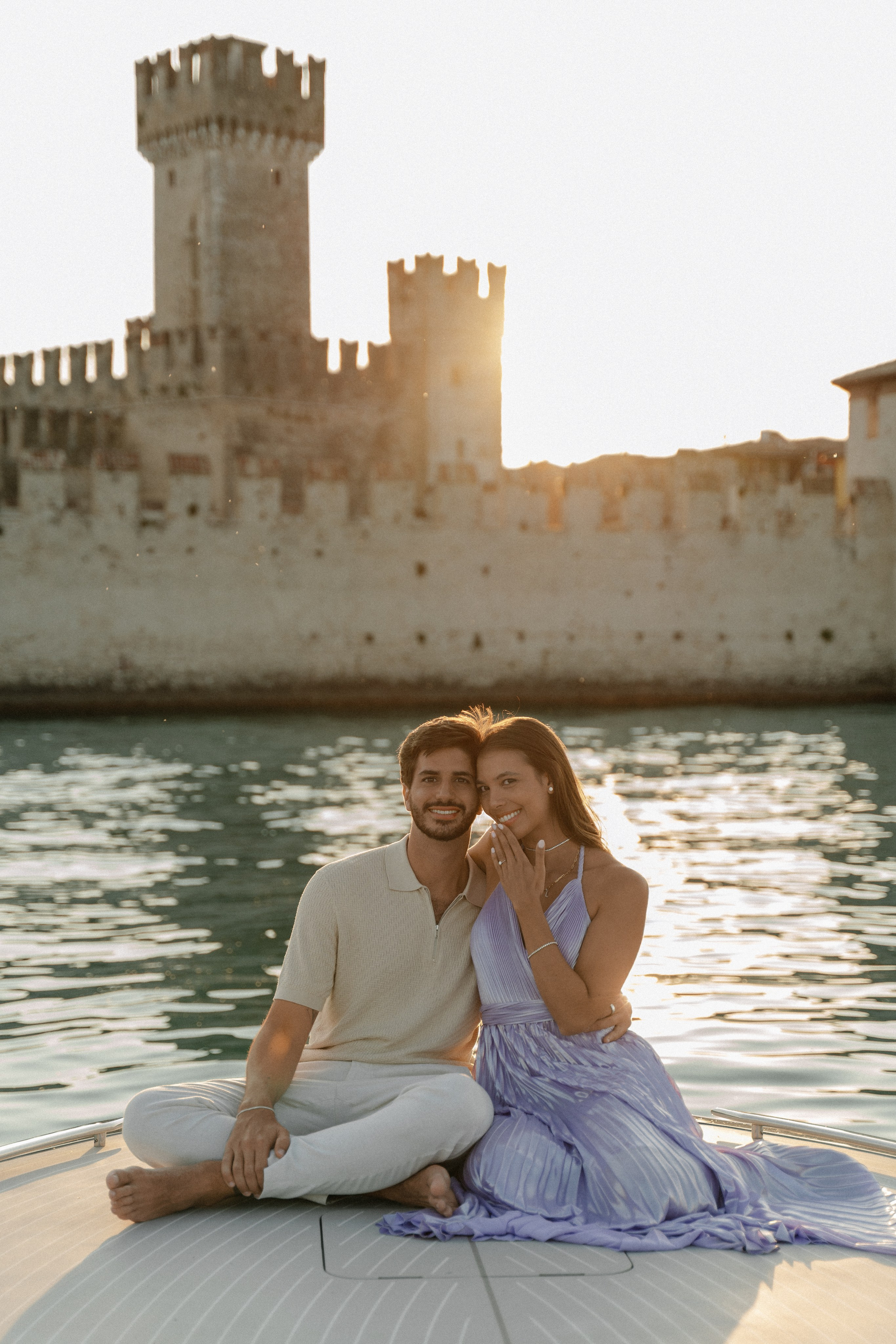 L & B (Sirmione, Lake Garda, Italy). Marriage Proposal Photographer in Verona, Lake Garda and Dolomites| Diana Fedrigo