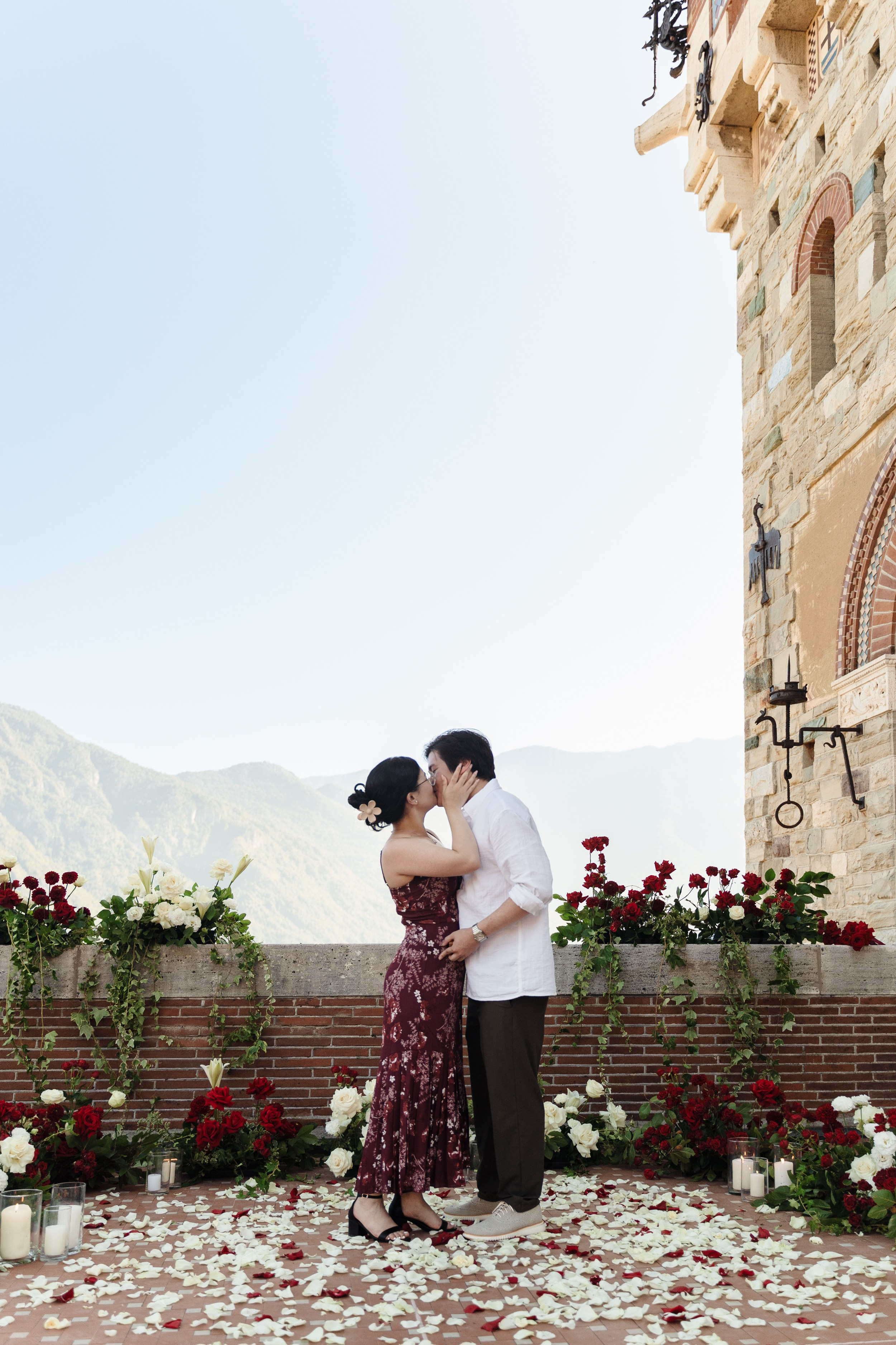Villa Pessina Secret Proposal on Lake Como. Proposal Photographer in Lake Como