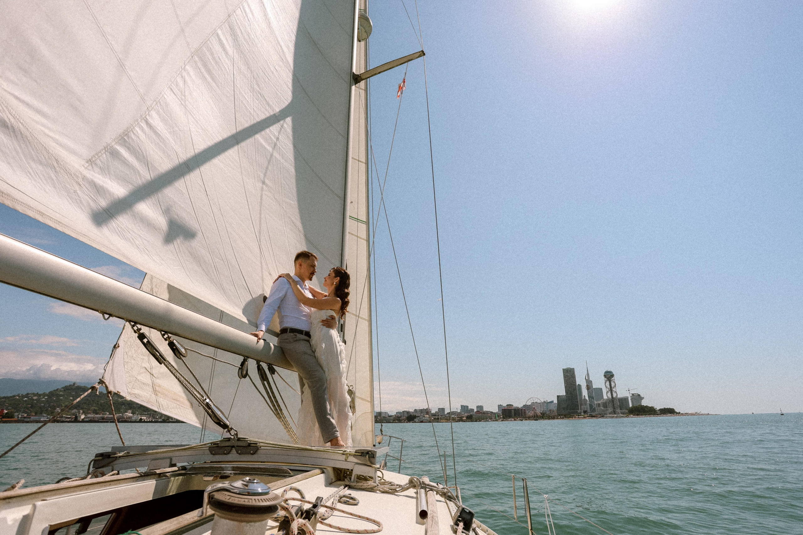 Яхта. Парус. Свадебный, семейный и детский фотограф в Беларуси и за ее пределами