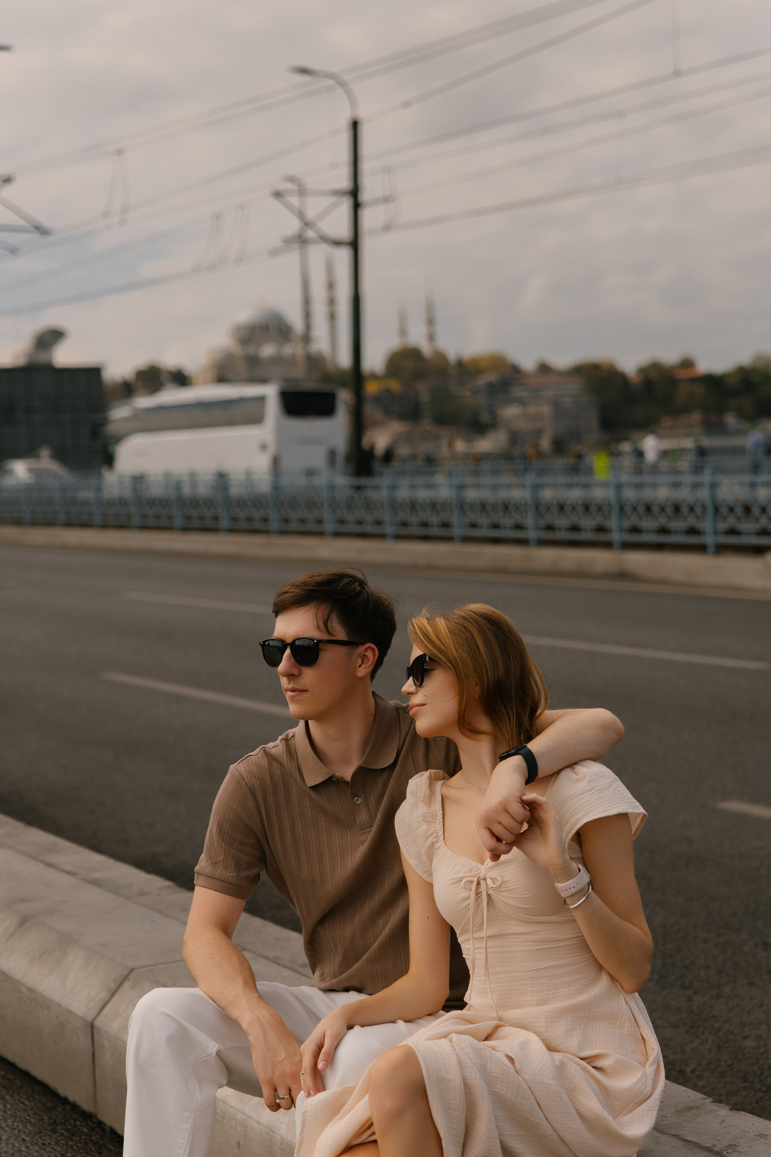 На пароме. Свадебный и семейный фотограф в Стамбуле