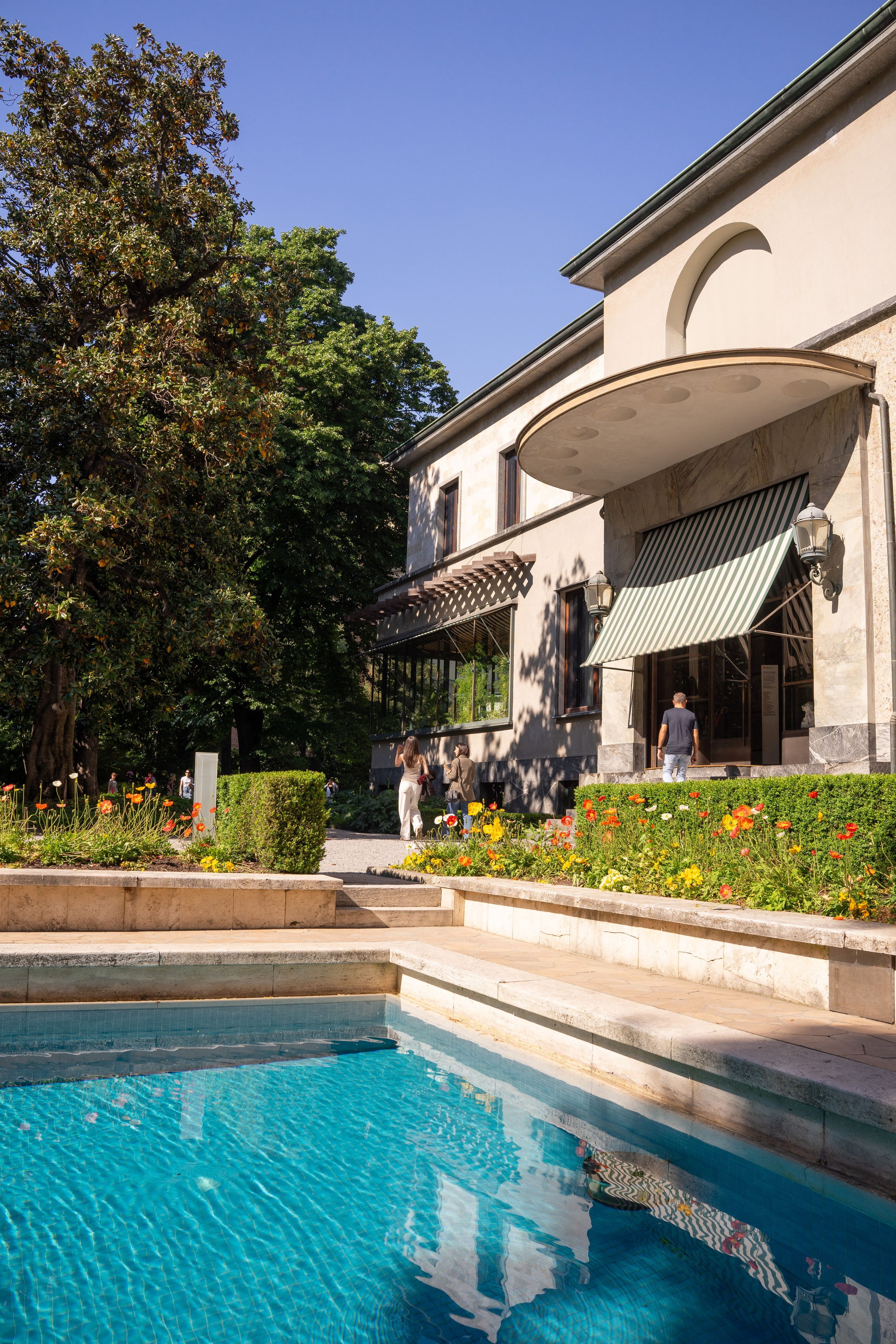 Villa Necchi Campiglio. Hotel and travel photographer