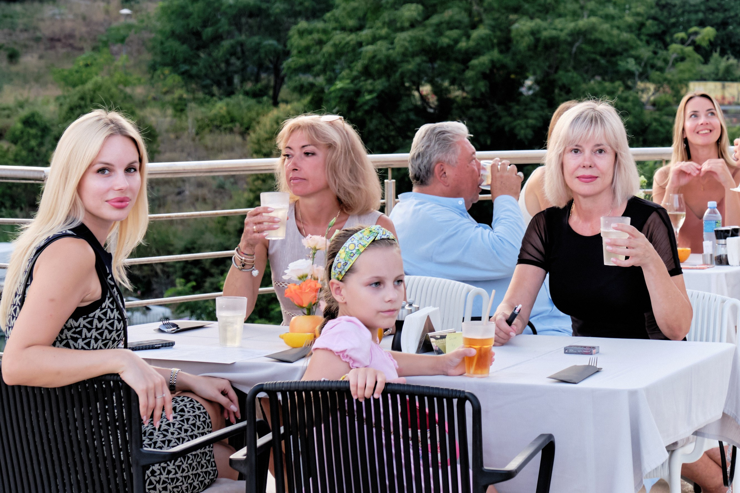 Photo report from the Zebra Restaurant’s birthday celebration. Becici, Montenegro. Photographer, photo artist Alena Novgorodtseva