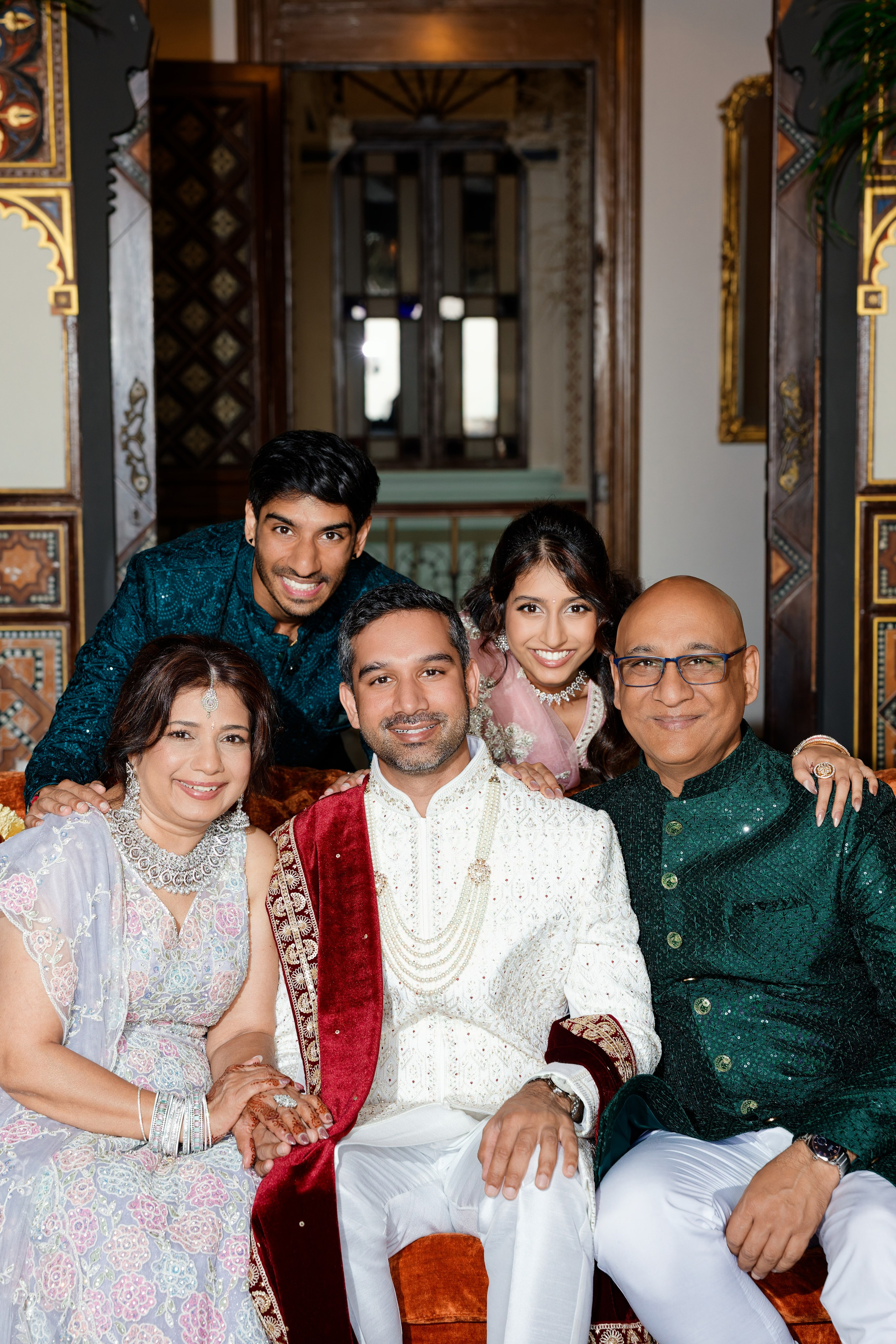 Indian wedding at Gran Villa Rosa, Barcelona