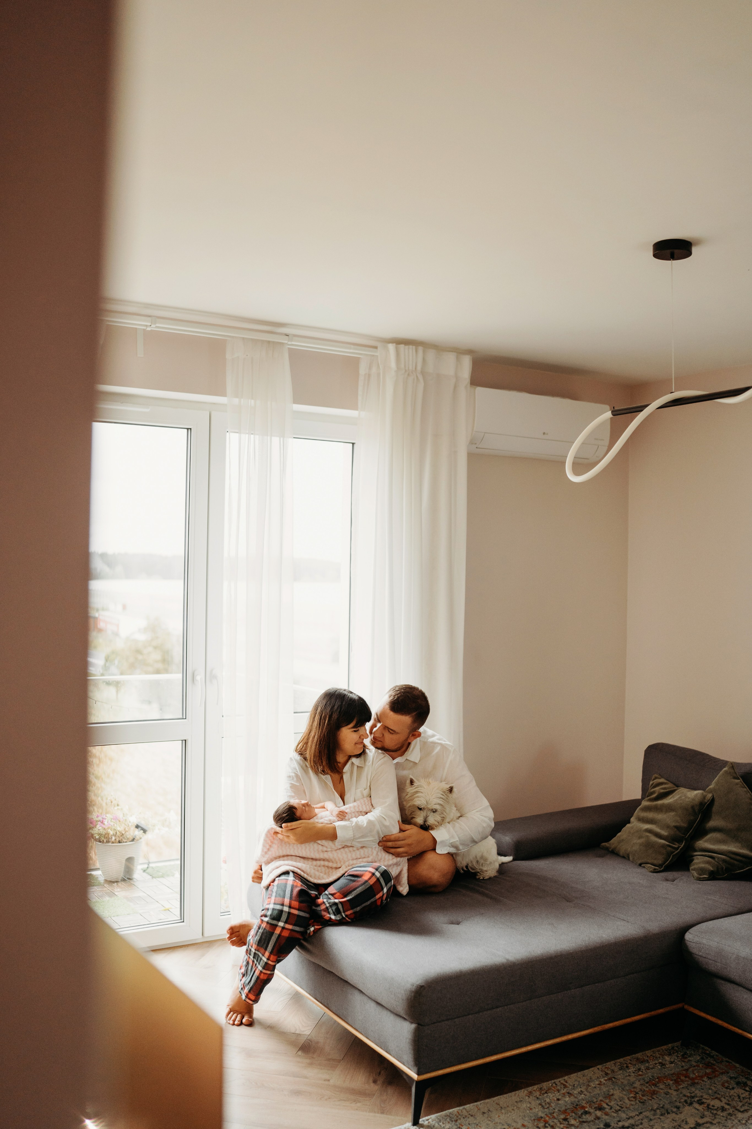 Оливия. Фотограф новорожденных и детей первого года Евгения Михалькевич