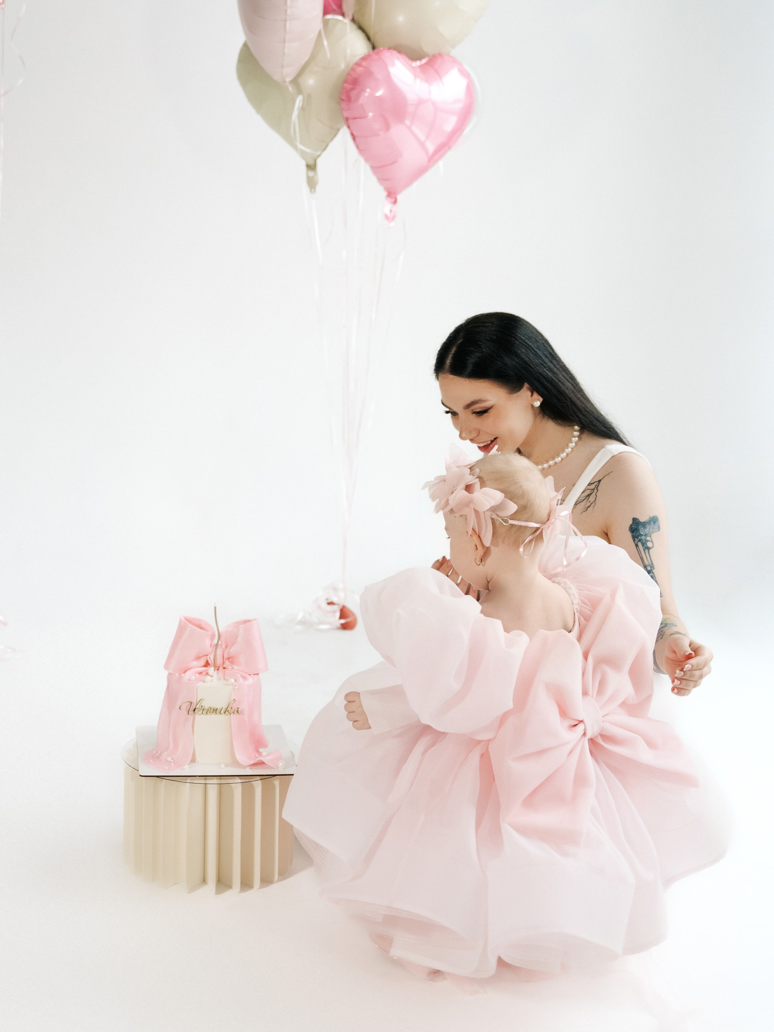 First birthday photoshoot Veronika