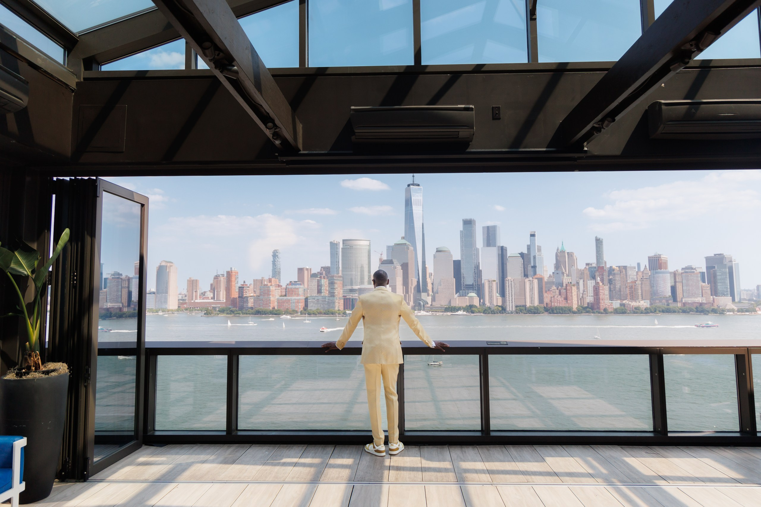 Briana & Kefim, Maritime Pars, Jersey City, NJ. Luxury Wedding Photography and Cinematography