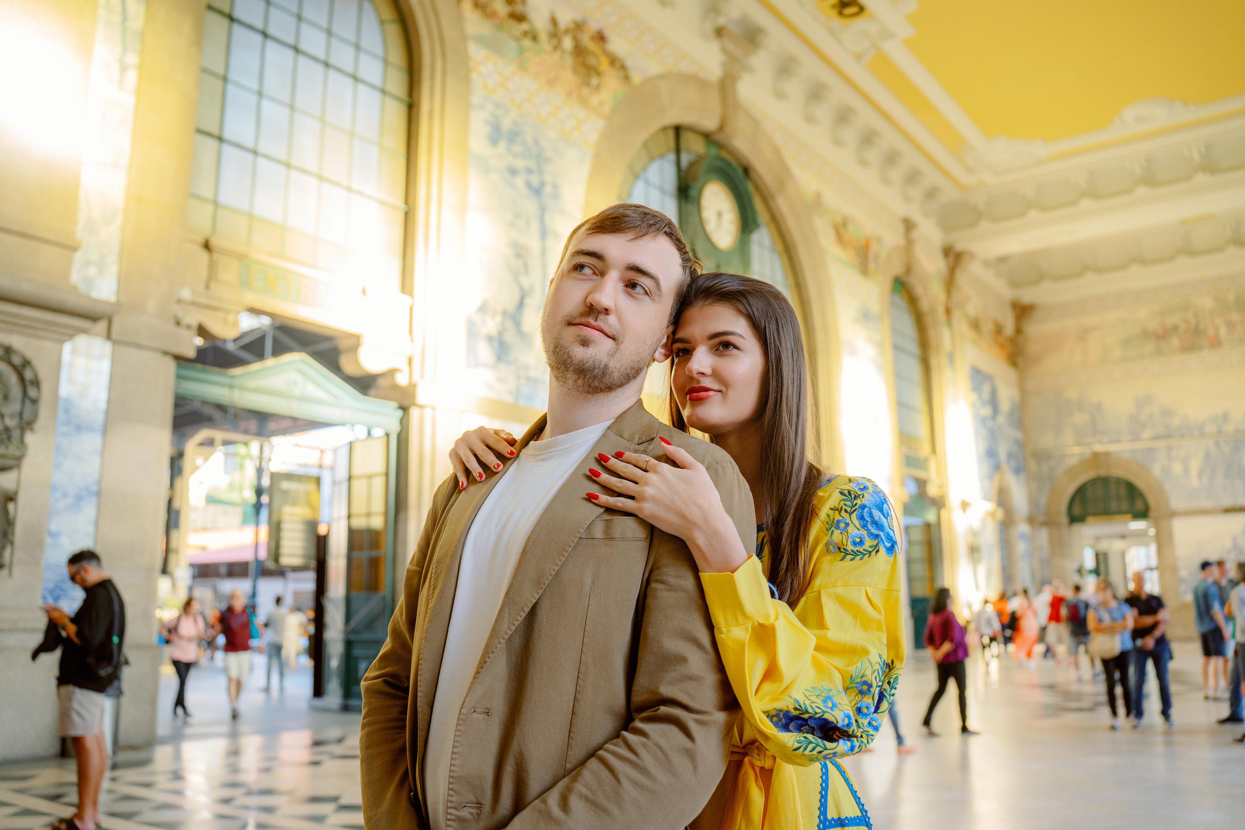 БОРИС И МАРИНА В ПОРТУ И ВИЛА-НОВА-ДИ-ГАЯ. Фотограф в Португалии Полина Готовая