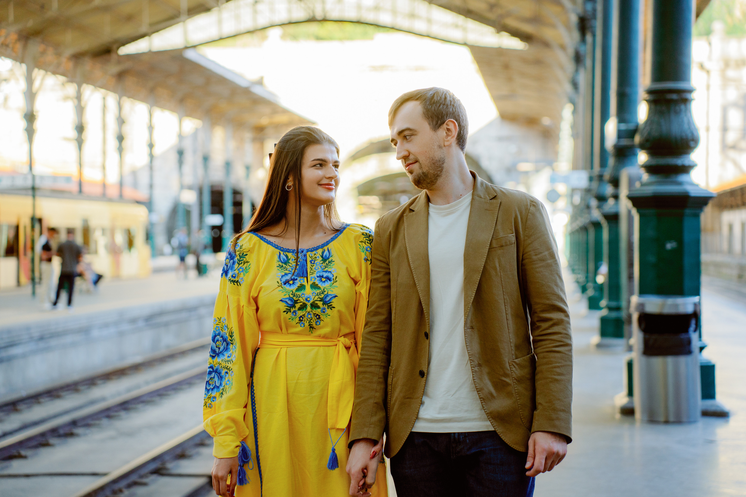 БОРИС И МАРИНА В ПОРТУ И ВИЛА-НОВА-ДИ-ГАЯ. Фотограф в Португалии Полина Готовая