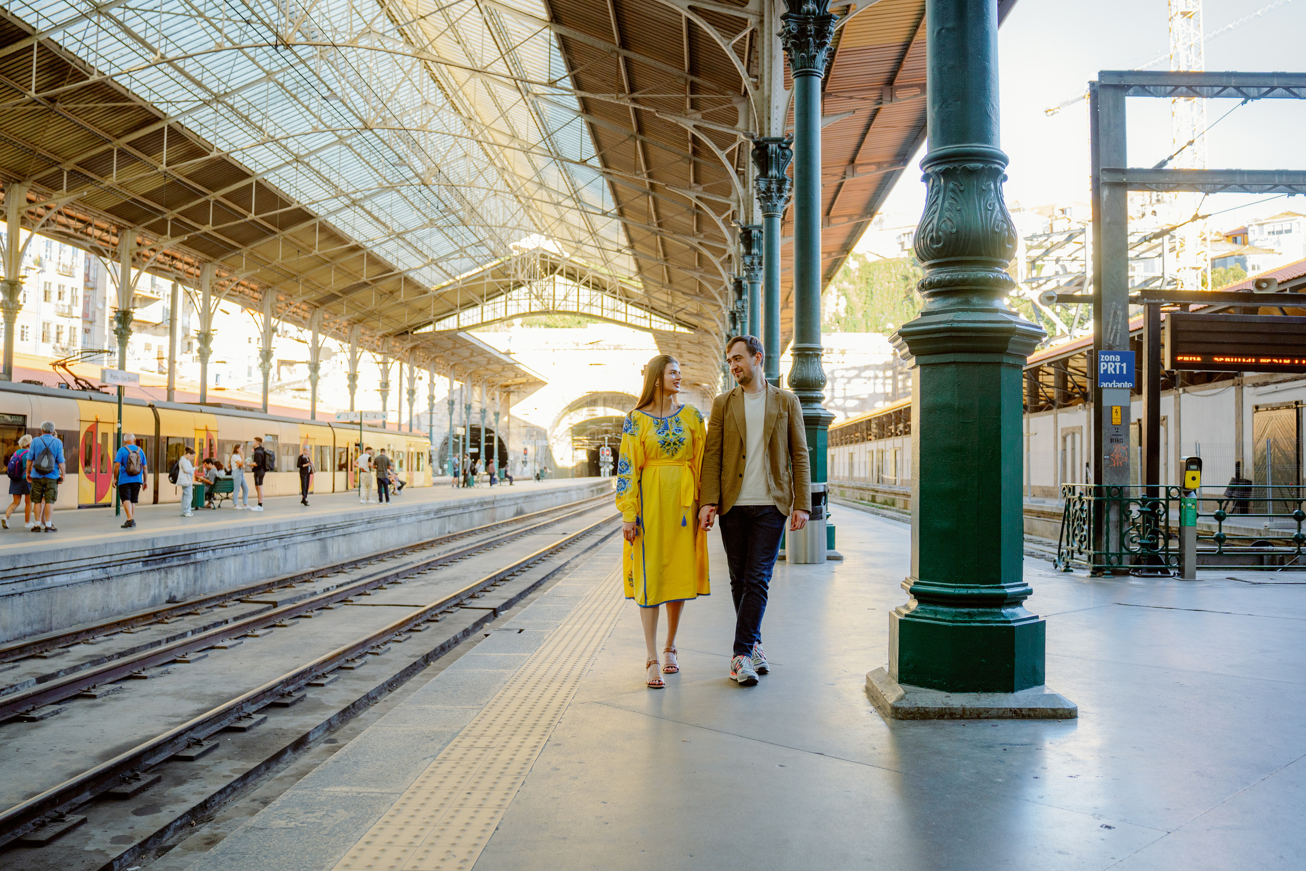 БОРИС И МАРИНА В ПОРТУ И ВИЛА-НОВА-ДИ-ГАЯ. Фотограф в Португалии Полина Готовая
