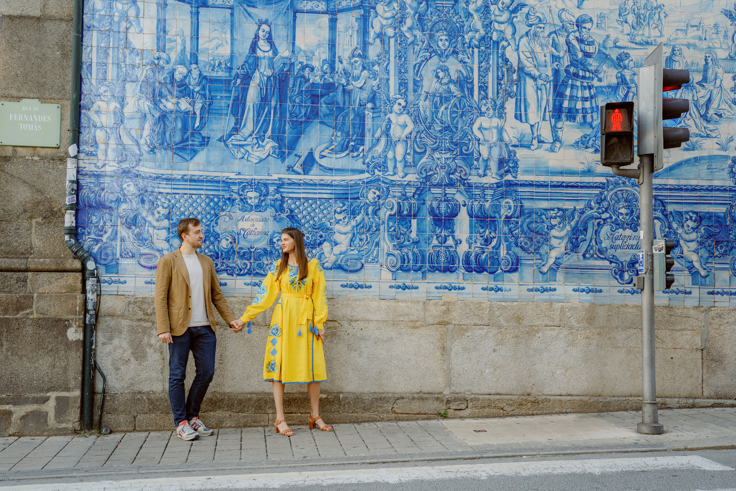 БОРИС И МАРИНА В ПОРТУ И ВИЛА-НОВА-ДИ-ГАЯ. Фотограф в Португалии Полина Готовая