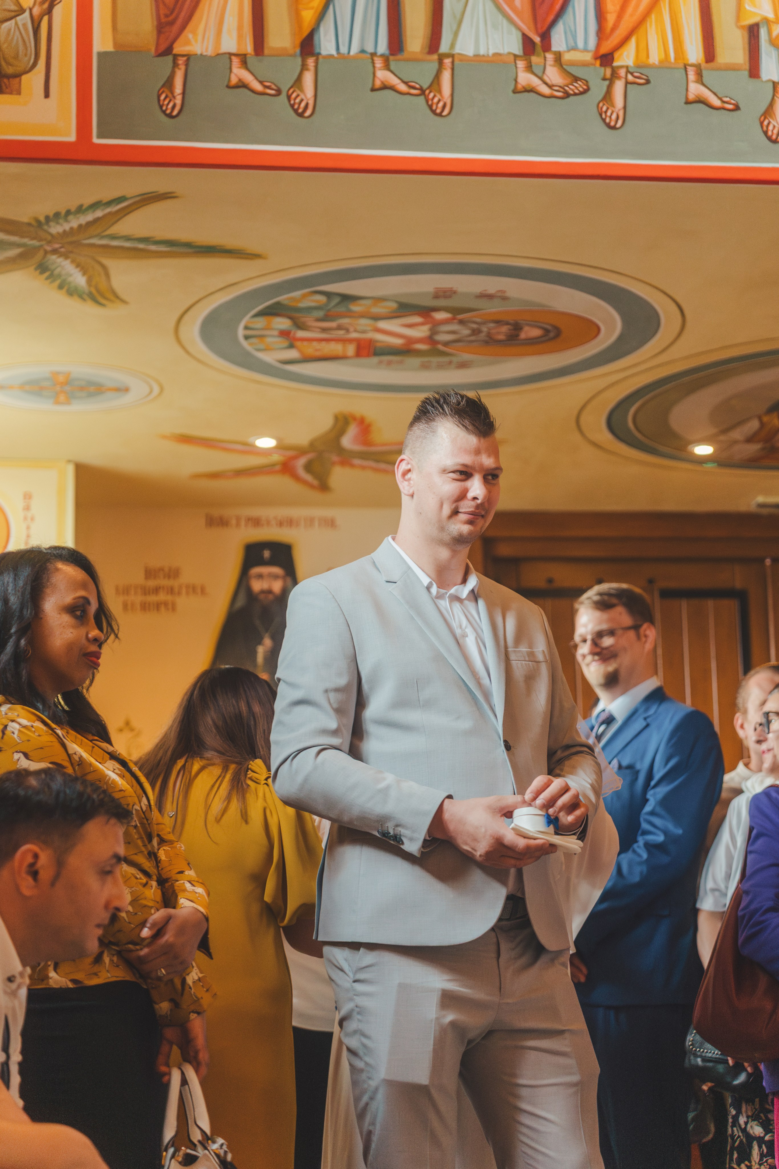 Théo Andrei`s Christening